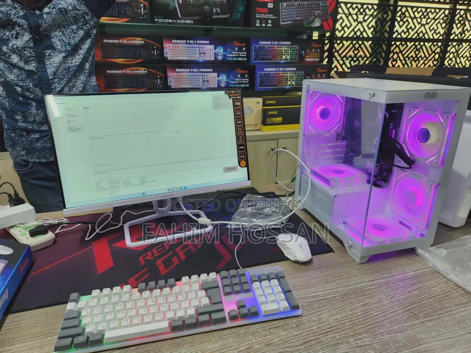 New Desktop Computer 8GB AMD Ryzen 5 SSD 128GB