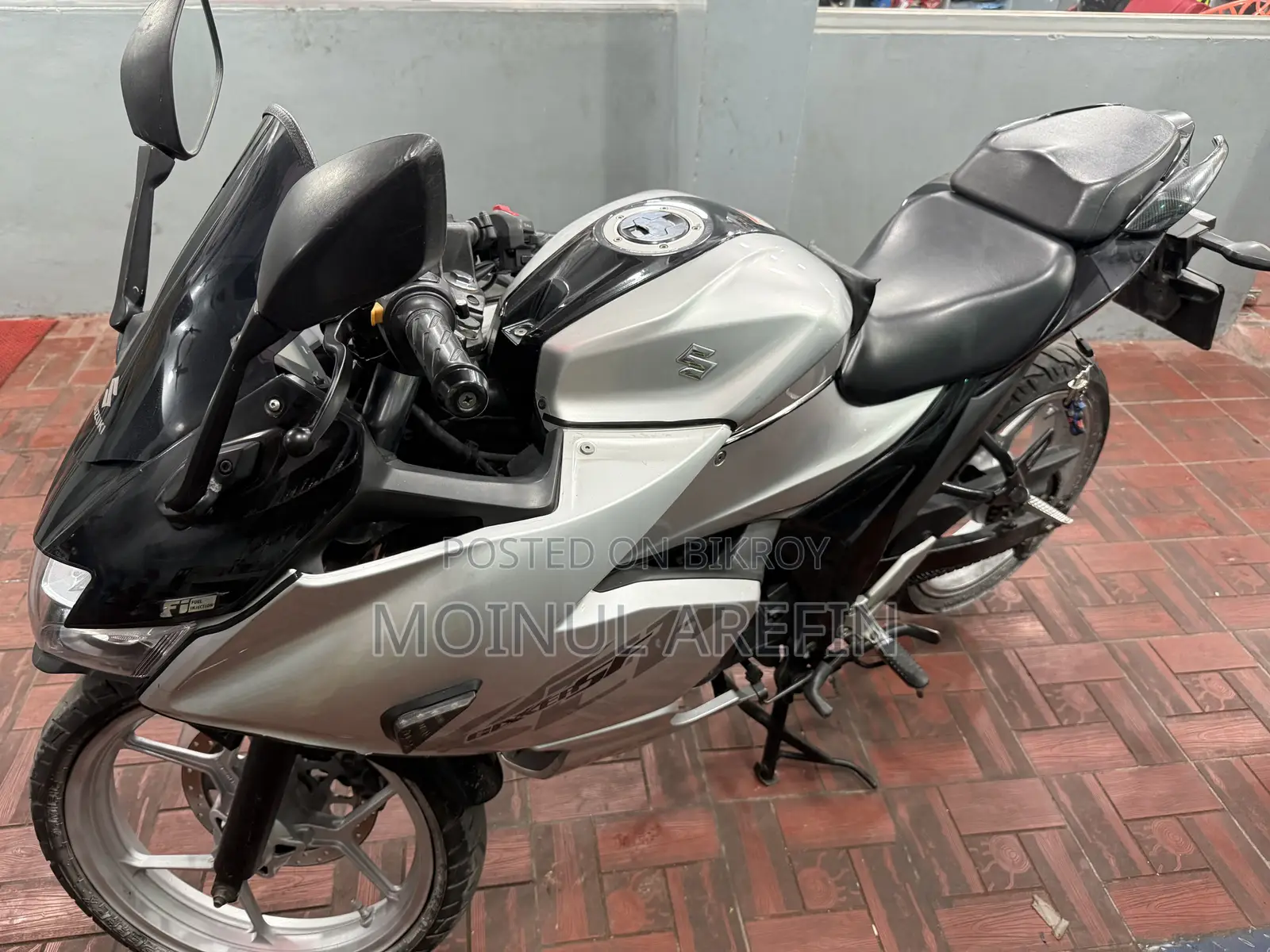 Suzuki Gixxer SF FI 2020 Silver