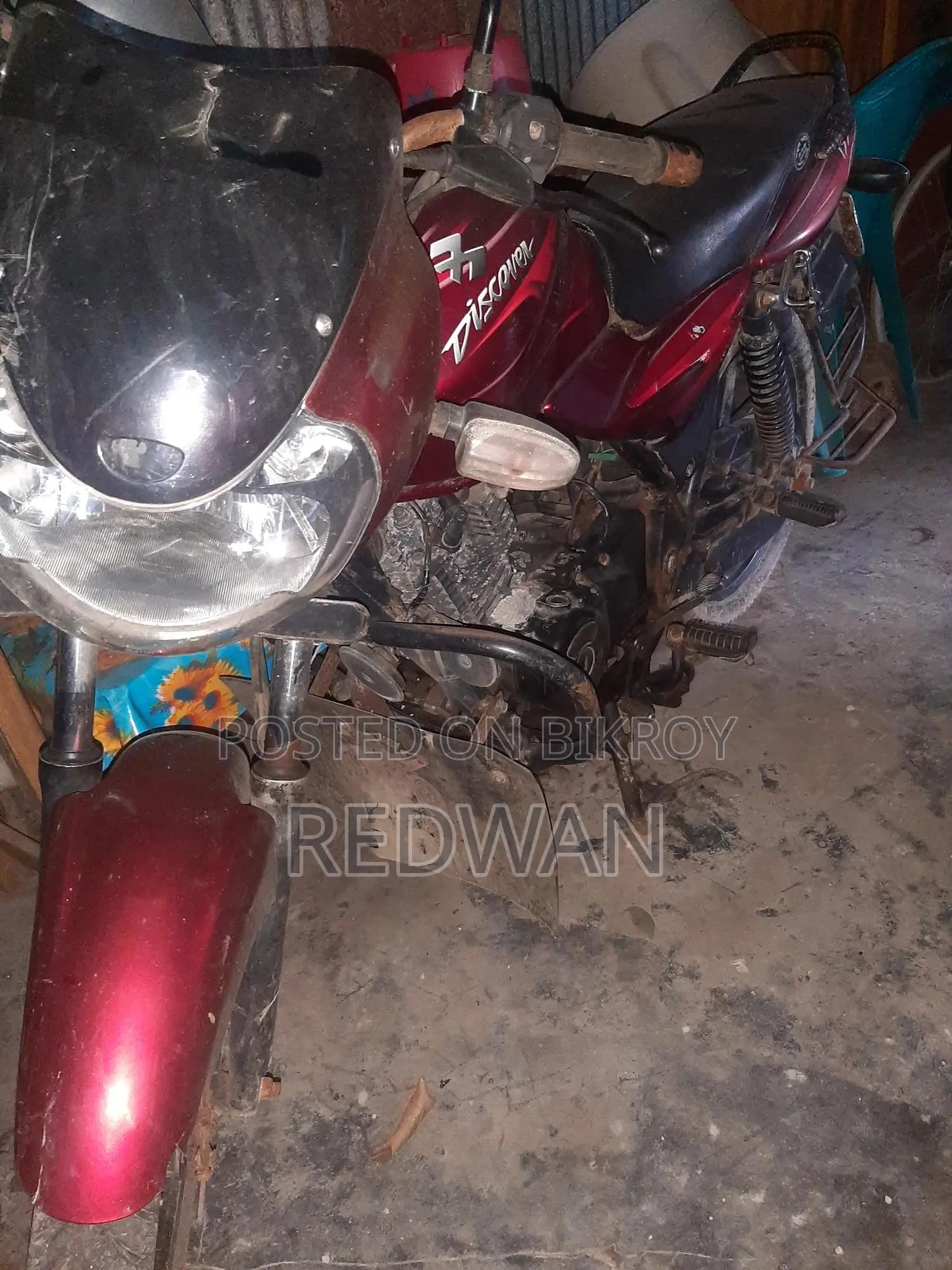 Bajaj Discover 135 2015 Red