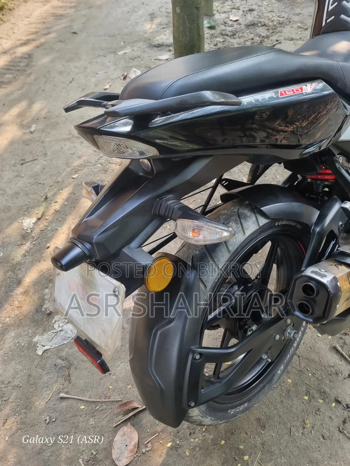 TVS Apache RTR 160 4V 2022 Black