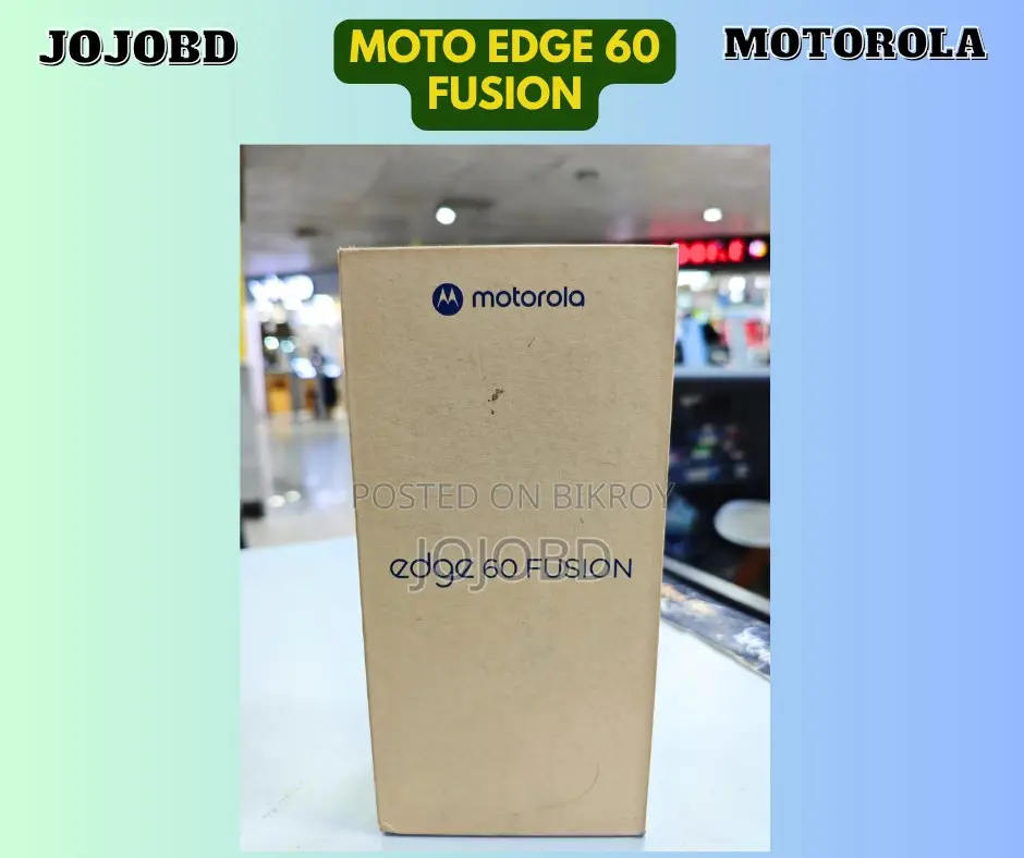 New Motorola Edge 60 Fusion 256 GB Black
