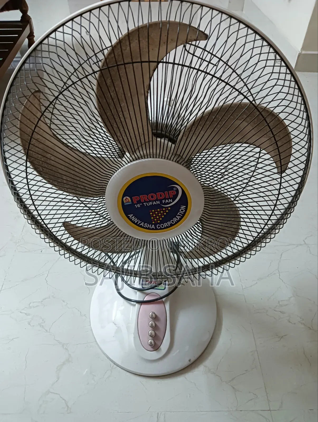 Prodip 16" Toofan Table Fan