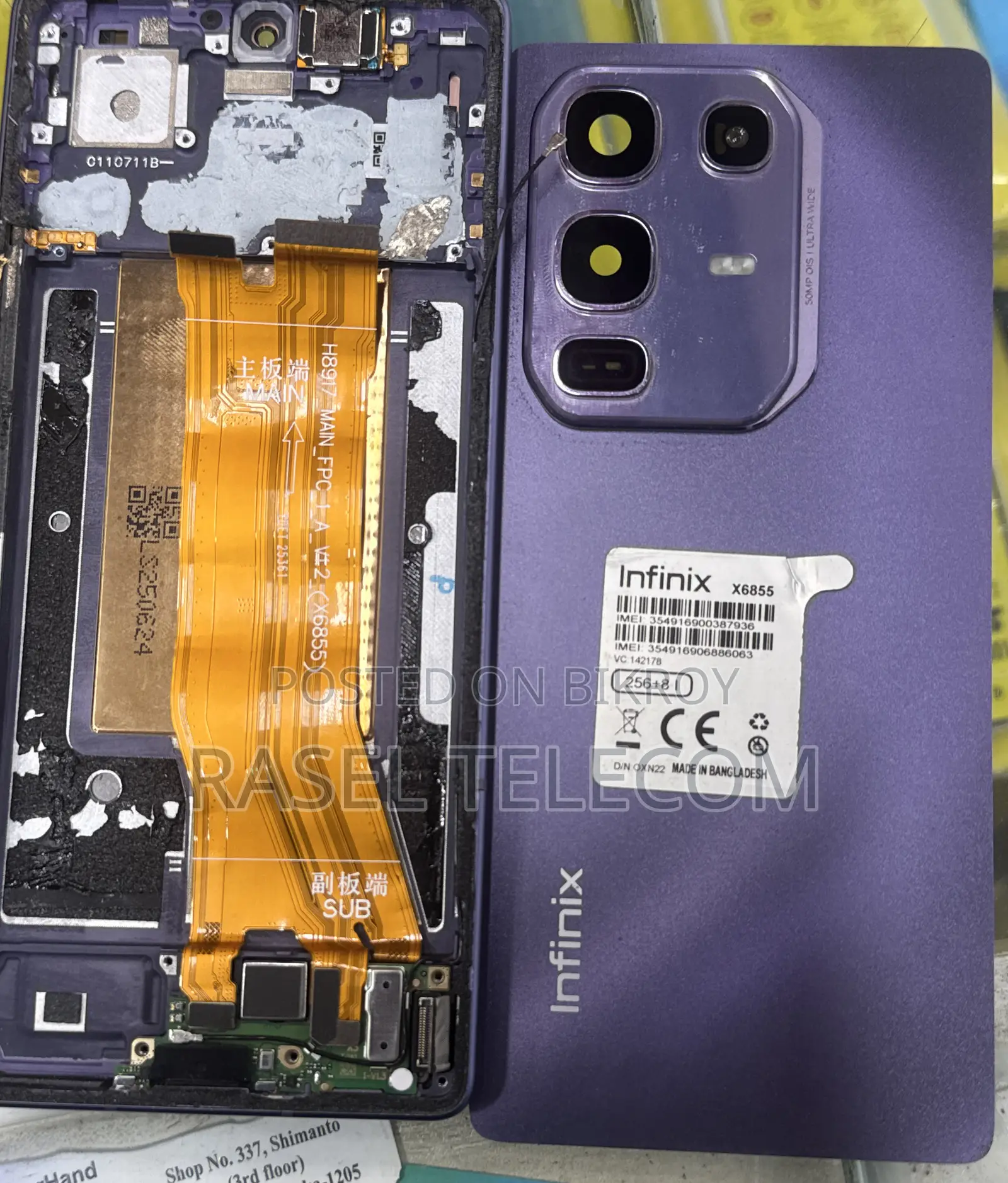 Infinix Note 50 Pro 100% Original AMOLED Display
