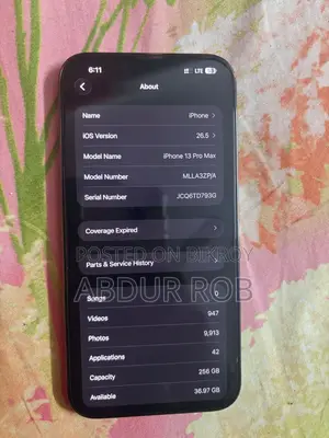 Apple iPhone 13 Pro Max 256 GB Black