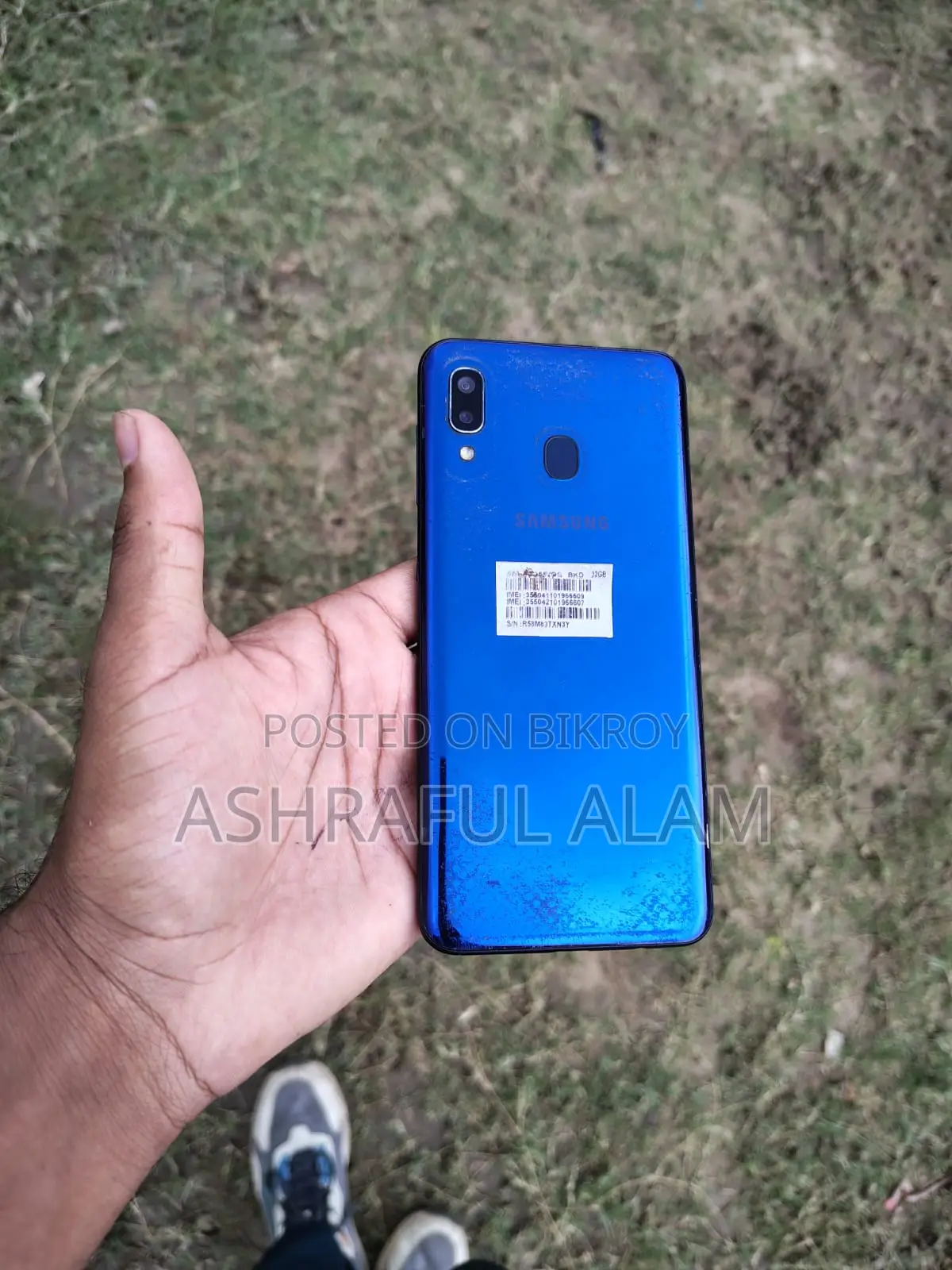 Samsung Galaxy A20 32 GB Blue