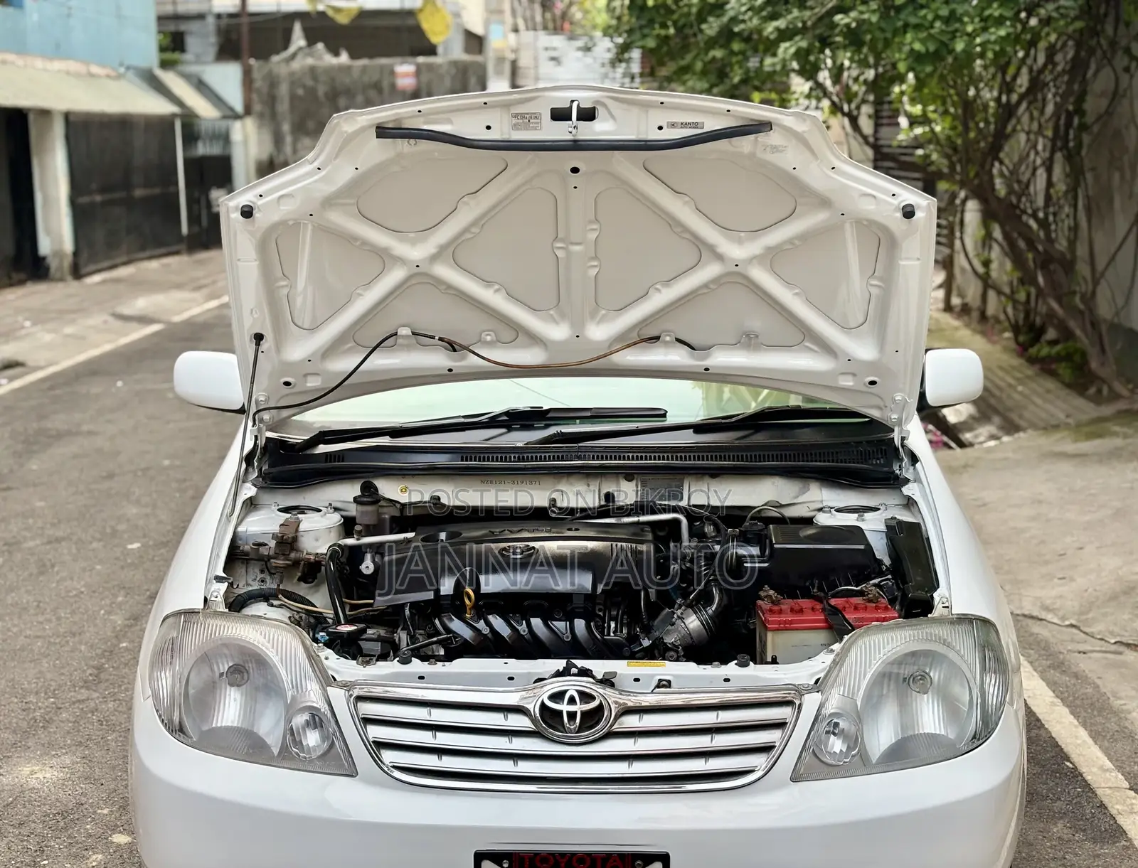 Toyota Corolla Sedan 2003 White