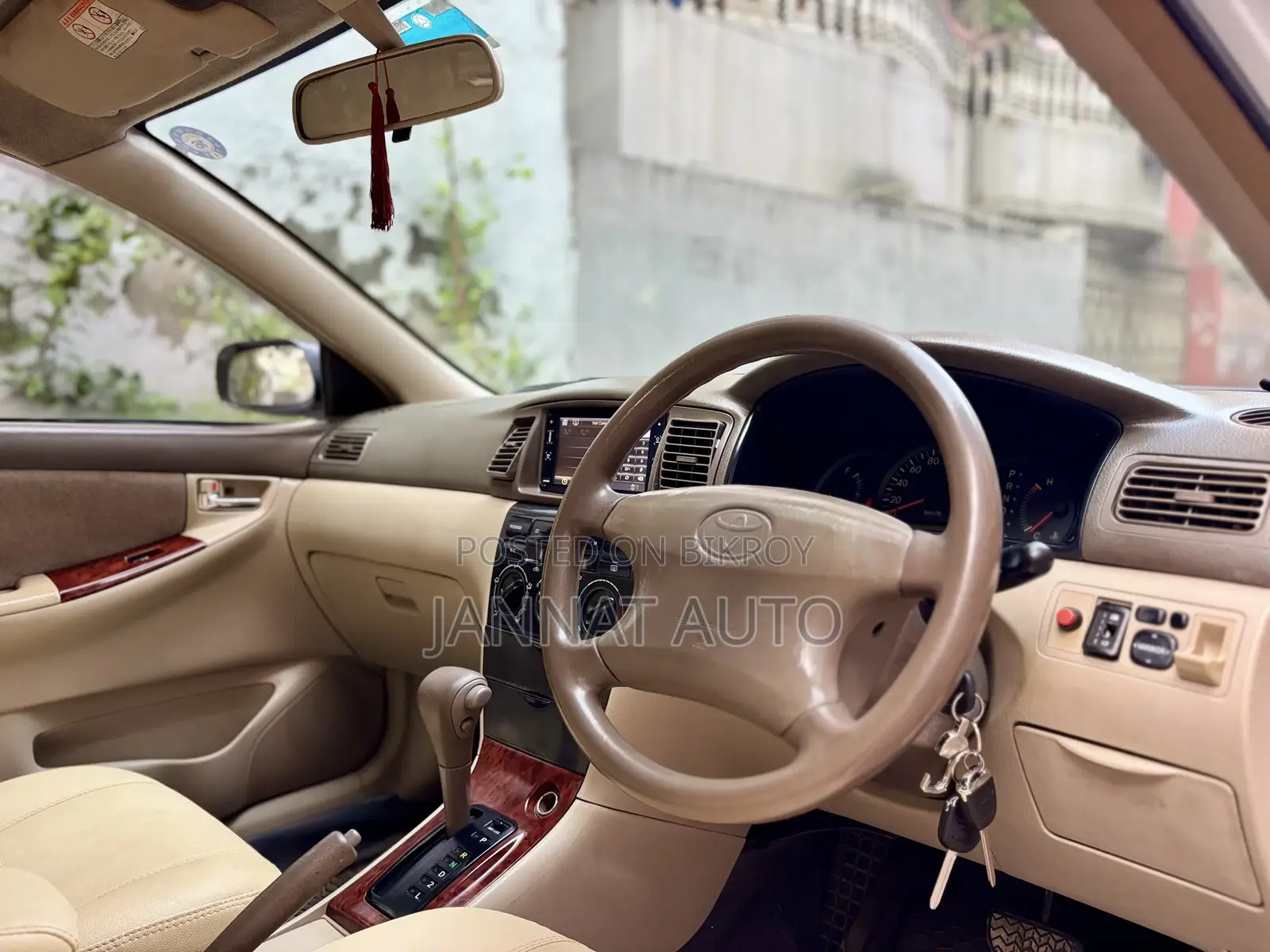 Toyota Corolla Sedan 2003 White