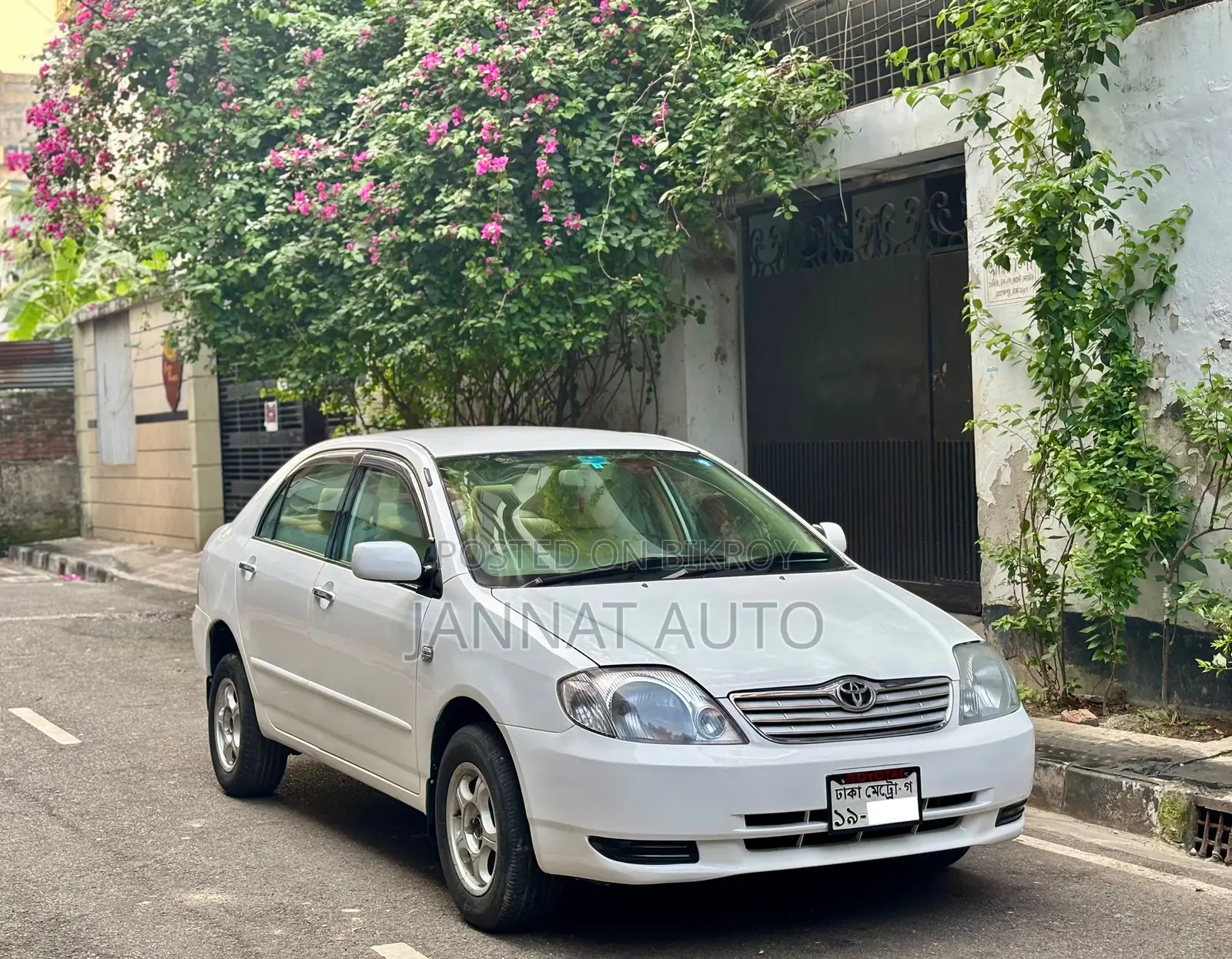 Toyota Corolla Sedan 2003 White