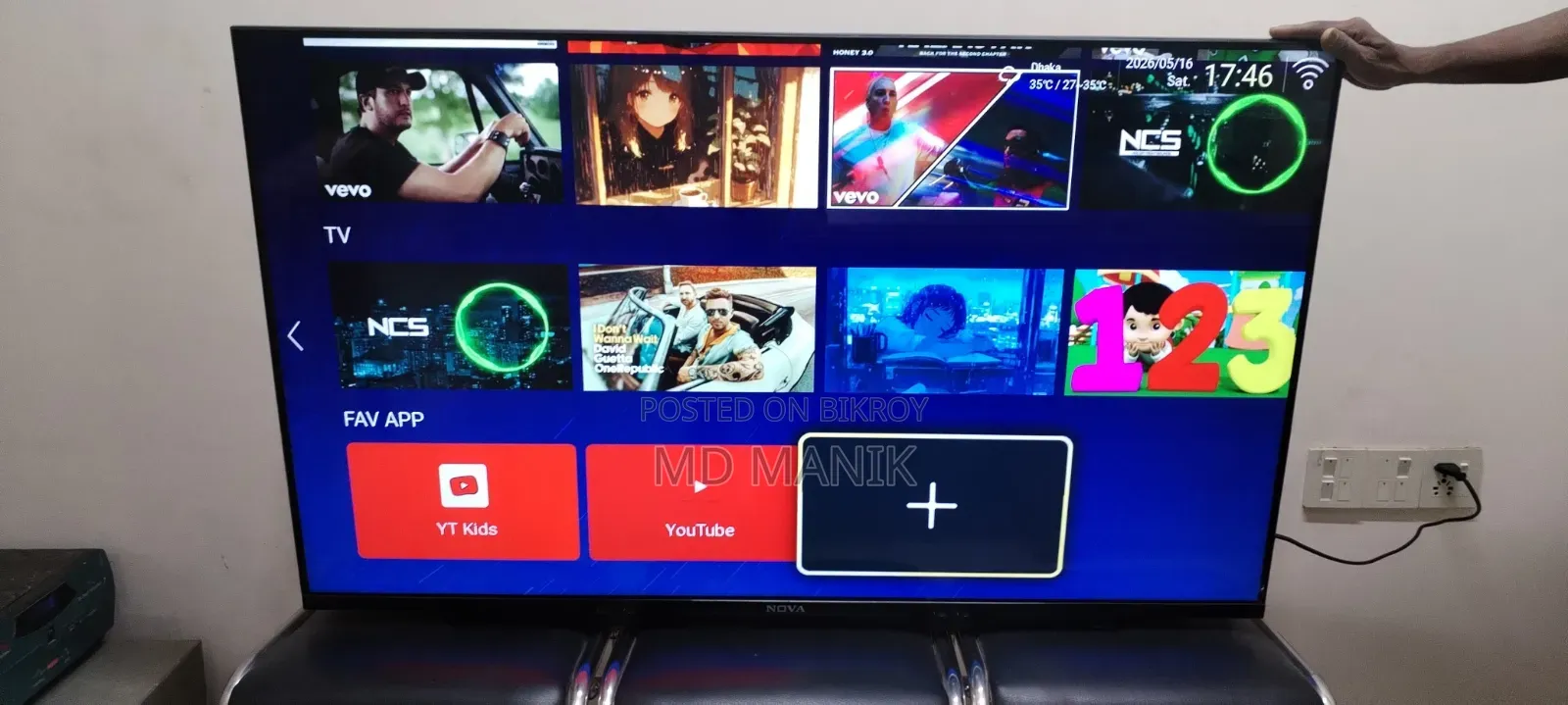 55 Inchi Nova Android Tv