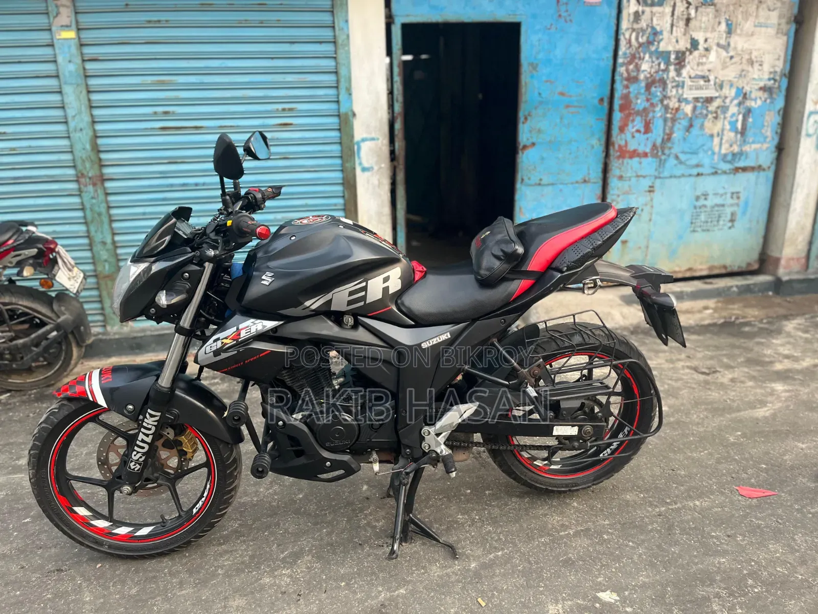 Suzuki Gixxer Monotone 2023 Black