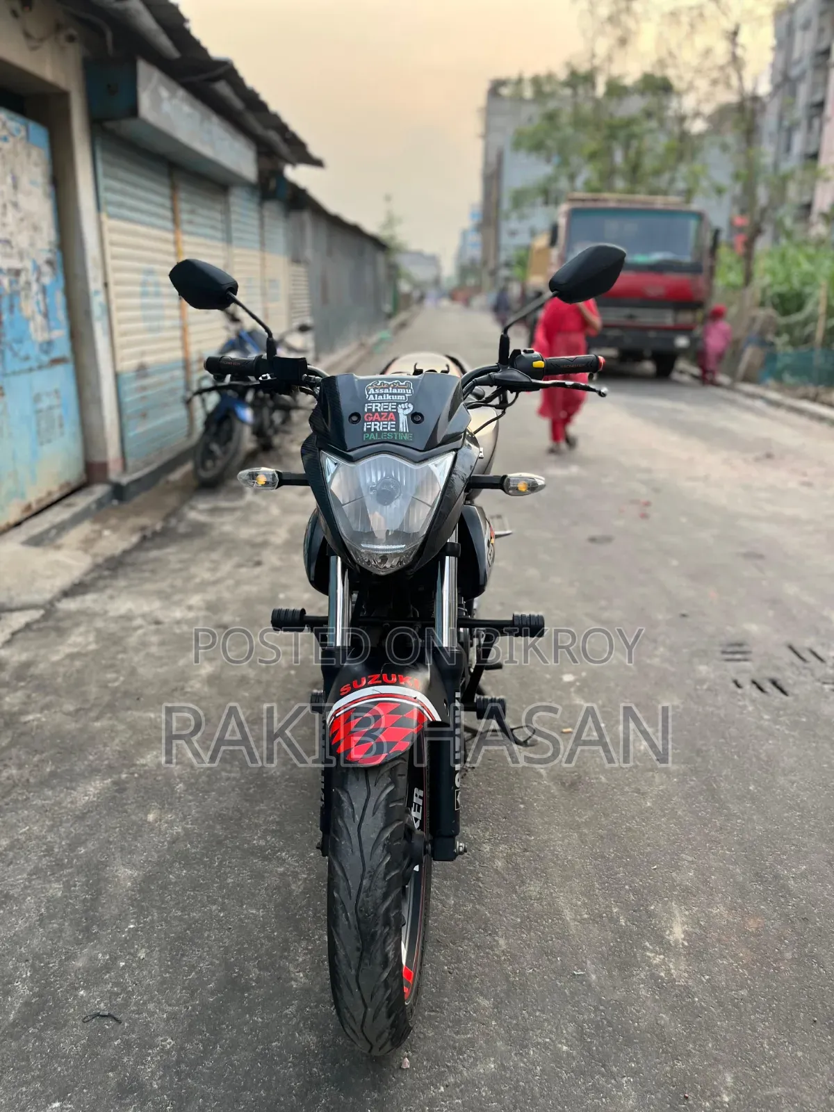 Suzuki Gixxer Monotone 2023 Black