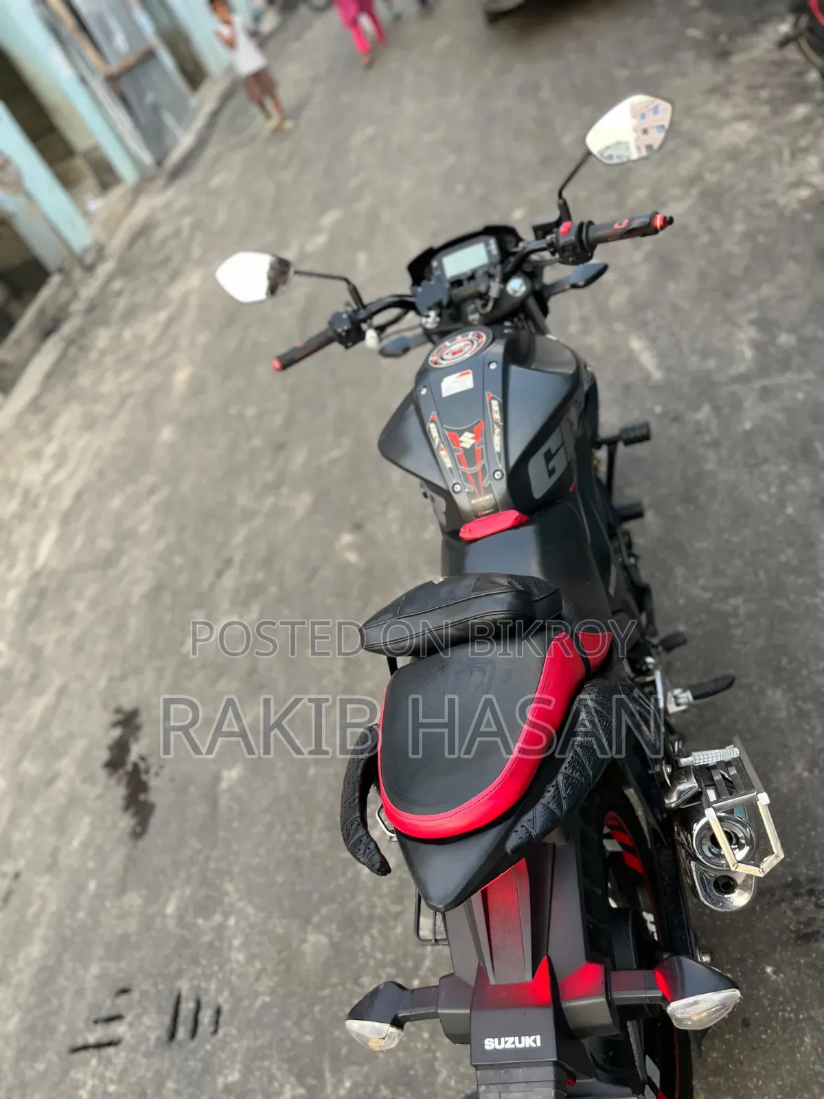 Suzuki Gixxer Monotone 2023 Black