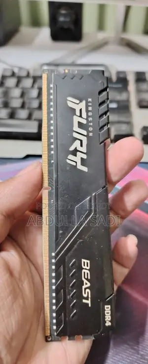 Kingston Fury Beast 8gb 3200mhz Ddr4 Desktop Ram