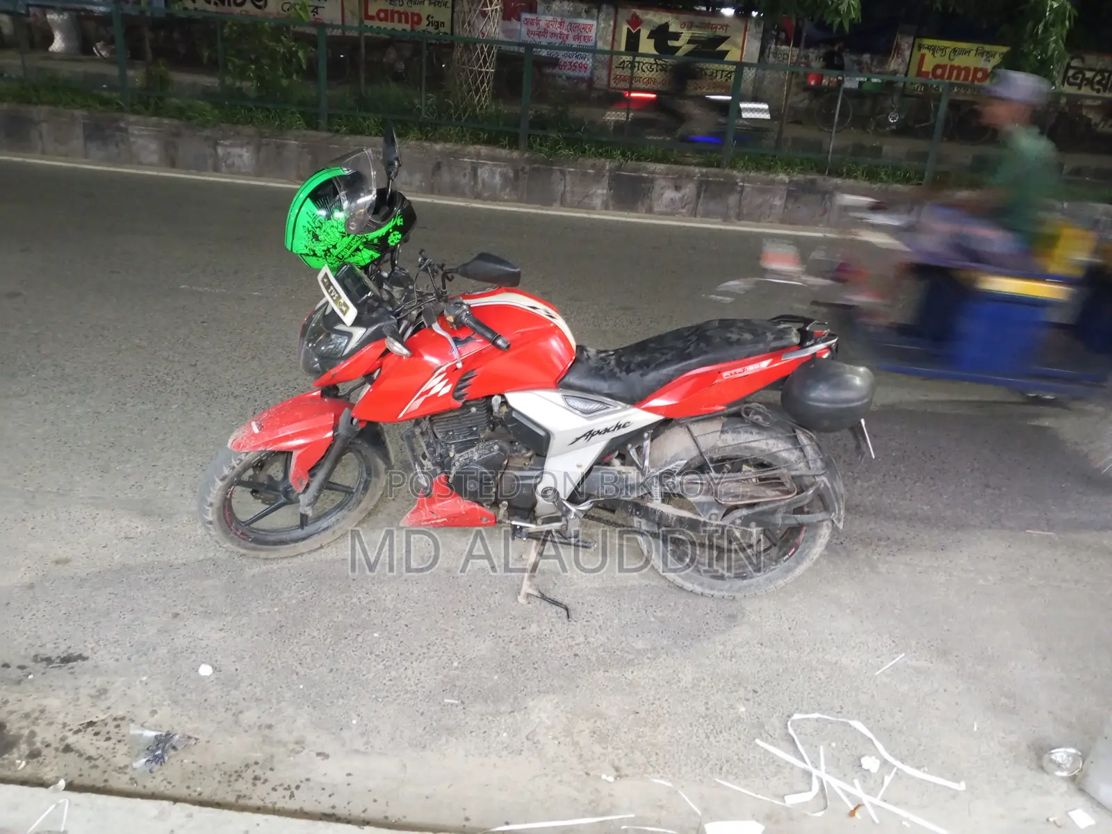 TVS Apache 160 4V 2020 Red