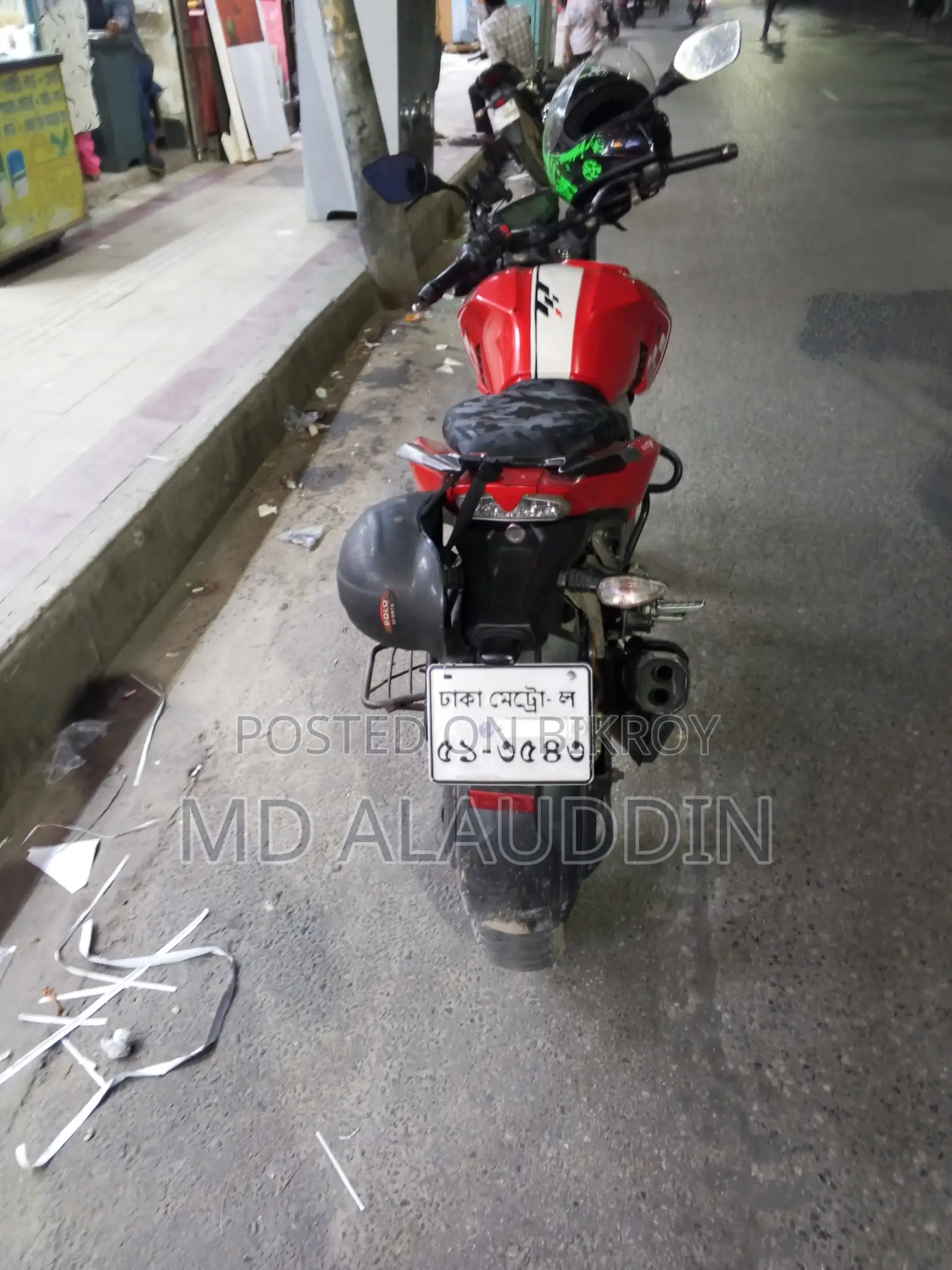TVS Apache 160 4V 2020 Red