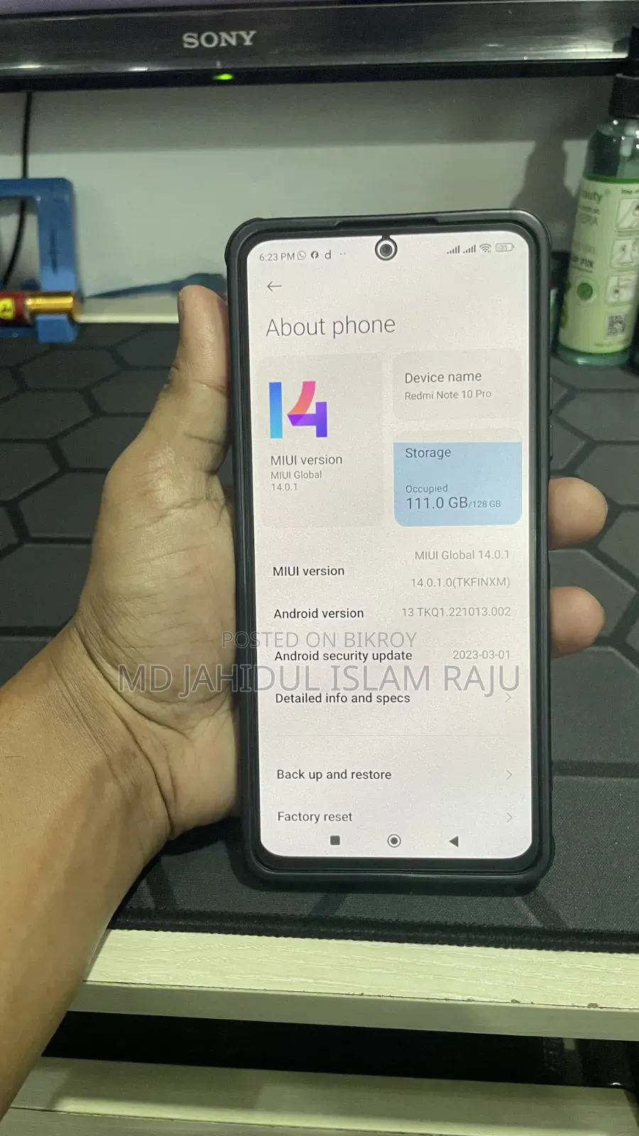 Xiaomi Redmi Note 10 Pro 128 GB Black
