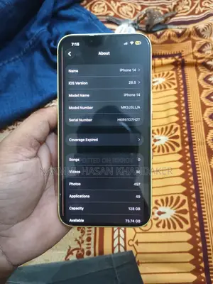 Apple iPhone 14 128 GB Gold