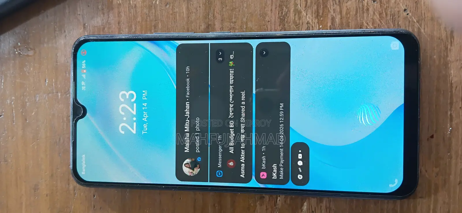 Vivo V21 256 GB Blue