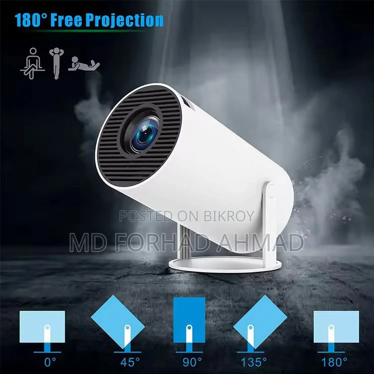 Hy300 Pro LCD Projector | Mobile/HDMI | Urgent Sale