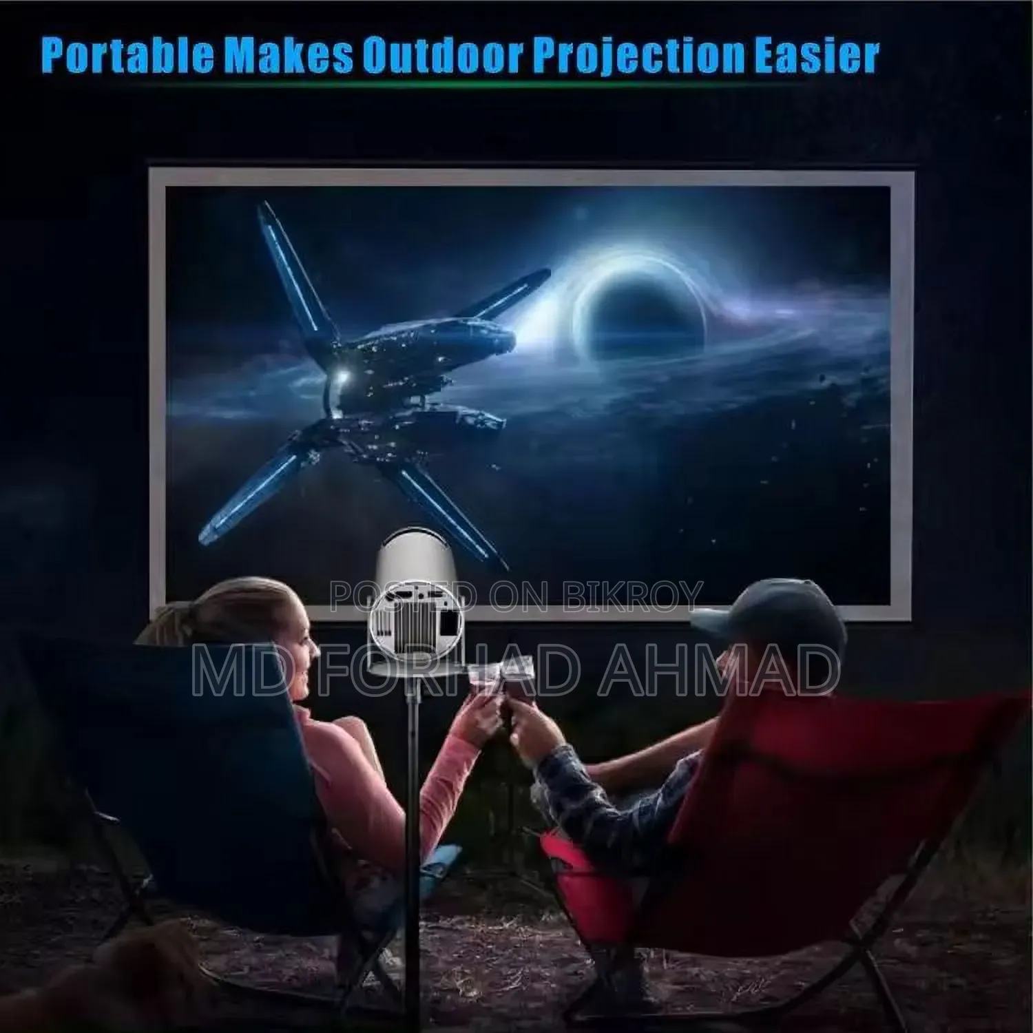 Hy300 Pro LCD Projector | Mobile/HDMI | Urgent Sale