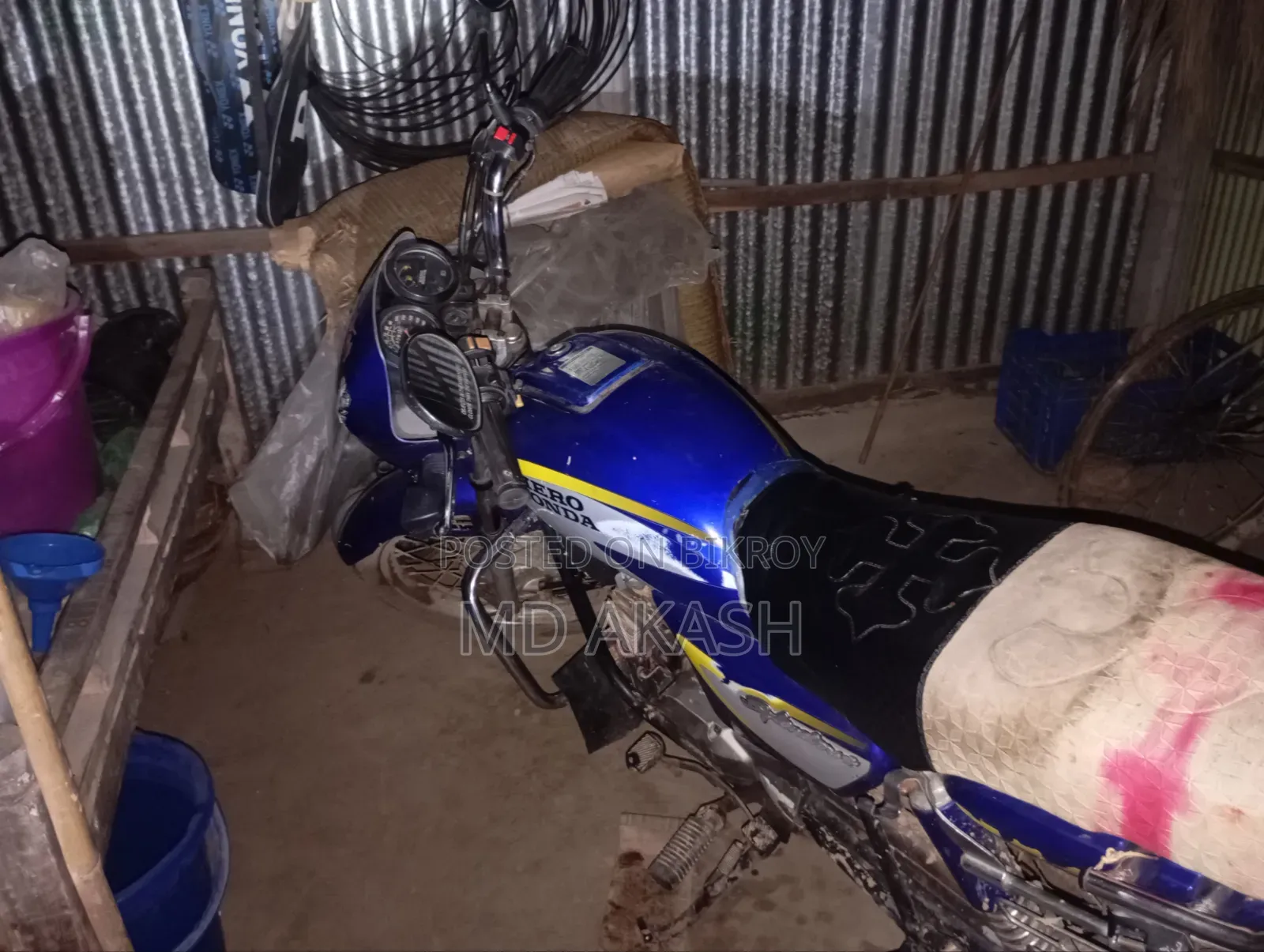 Honda Super Hawk 2008 Blue