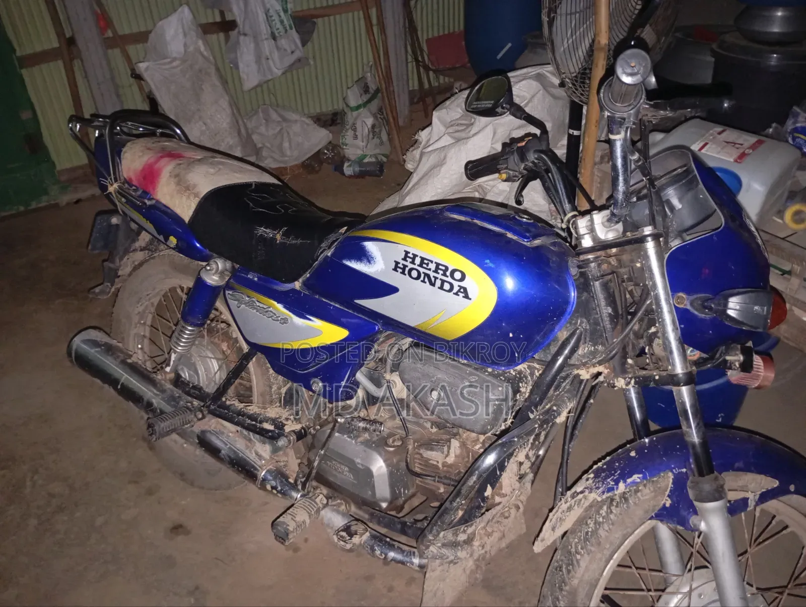 Honda Super Hawk 2008 Blue