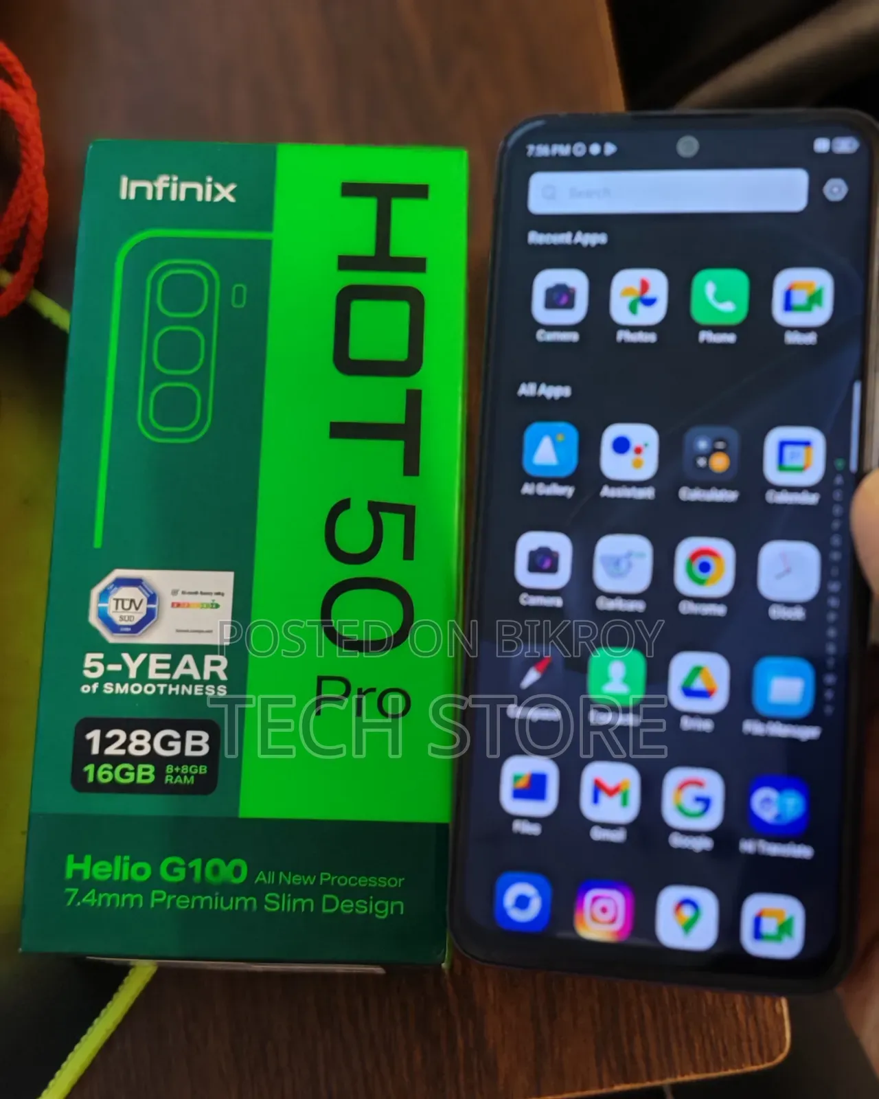 Infinix Hot 50 Pro 256 GB Blue