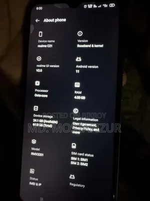 Realme C21Y 64 GB Silver