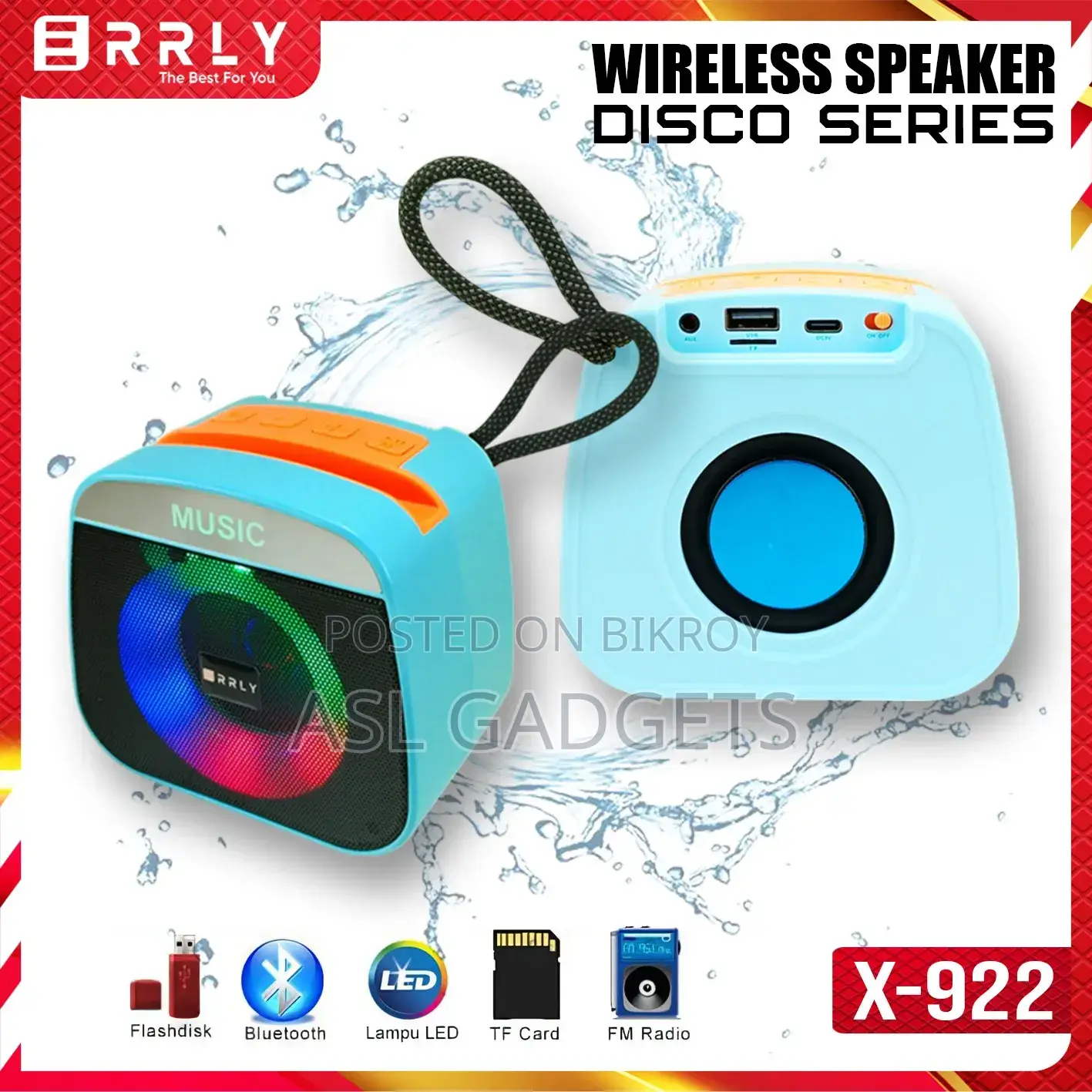 Wireless Speaker Disco Series