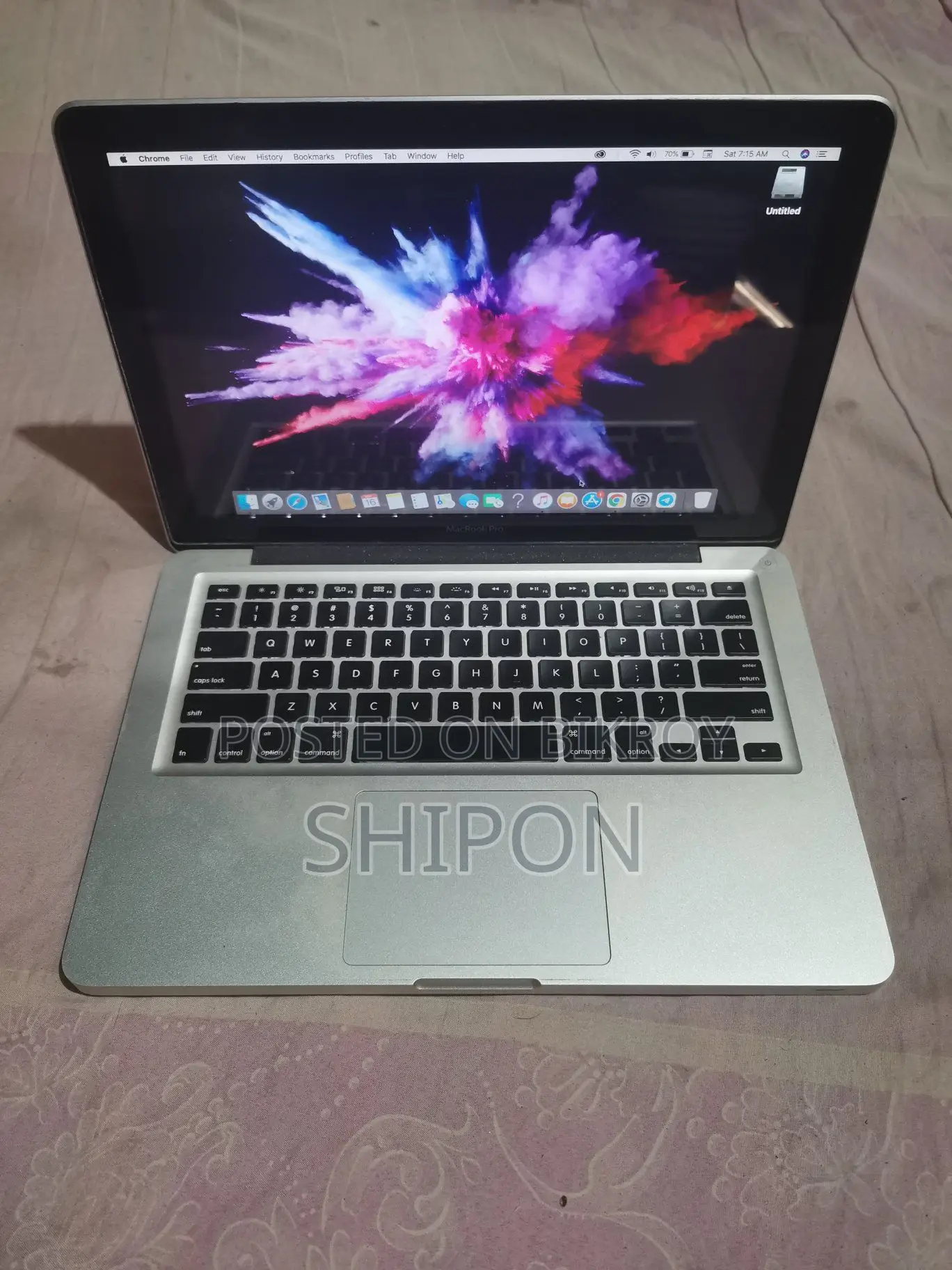 Laptop Apple MacBook 2012 8GB Intel Core I5 HDD 500GB