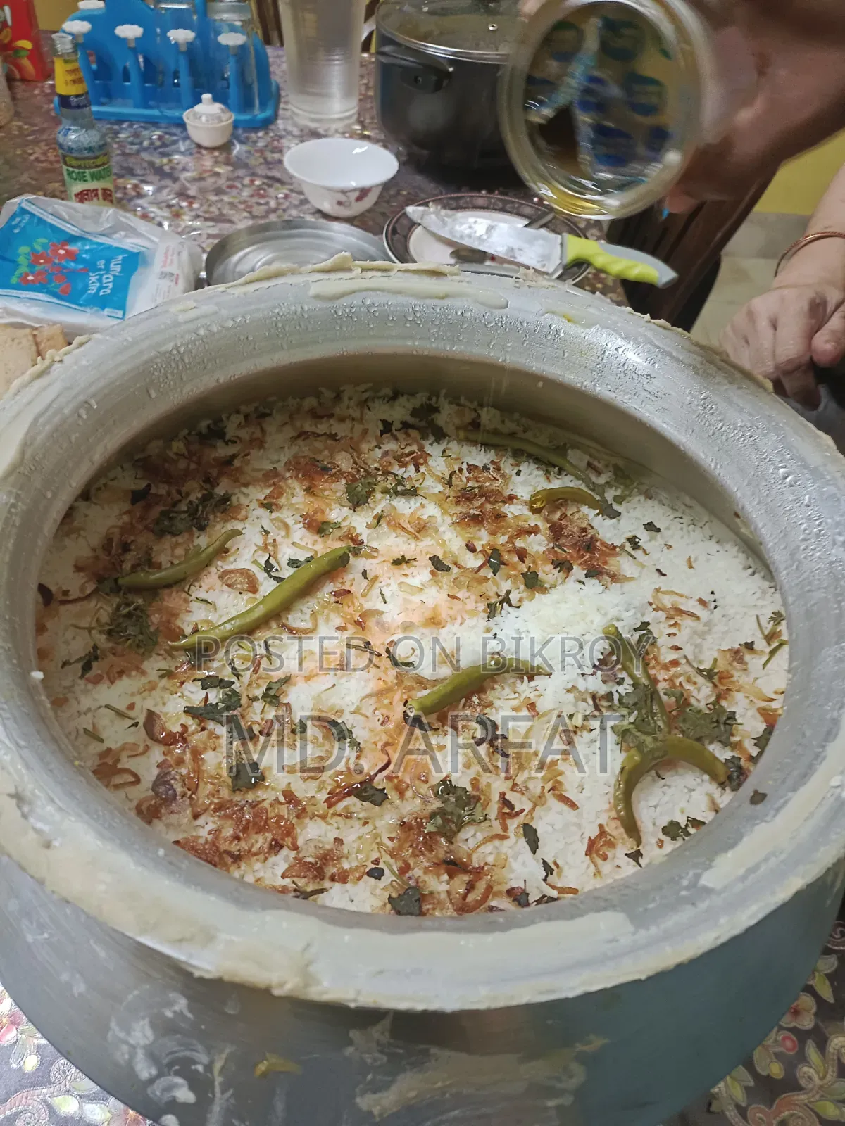 I provide catering services throughout Chittagong city