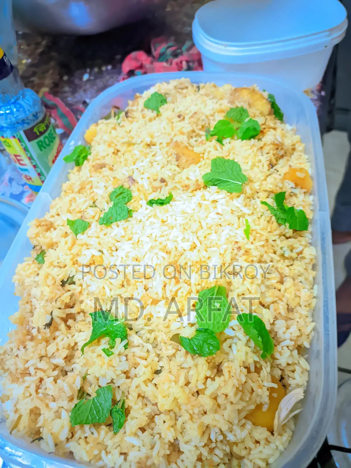 I provide catering services throughout Chittagong city