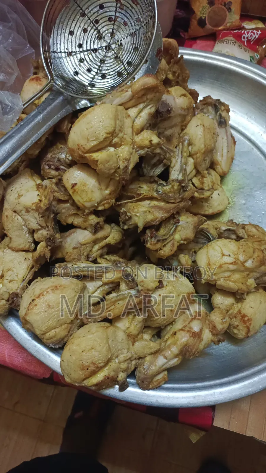I provide catering services throughout Chittagong city
