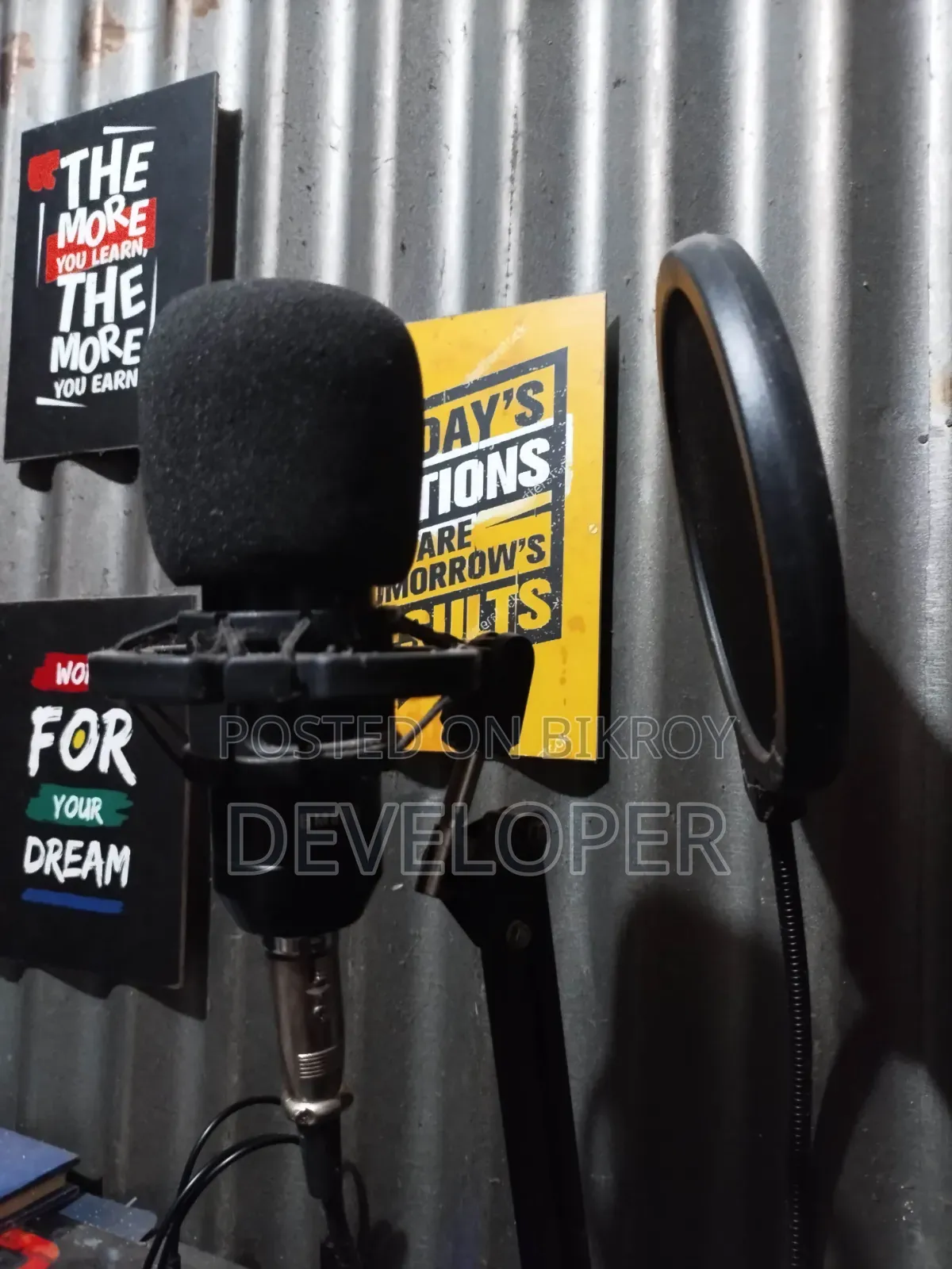 Bm800 Microphone + V8 Sound Card