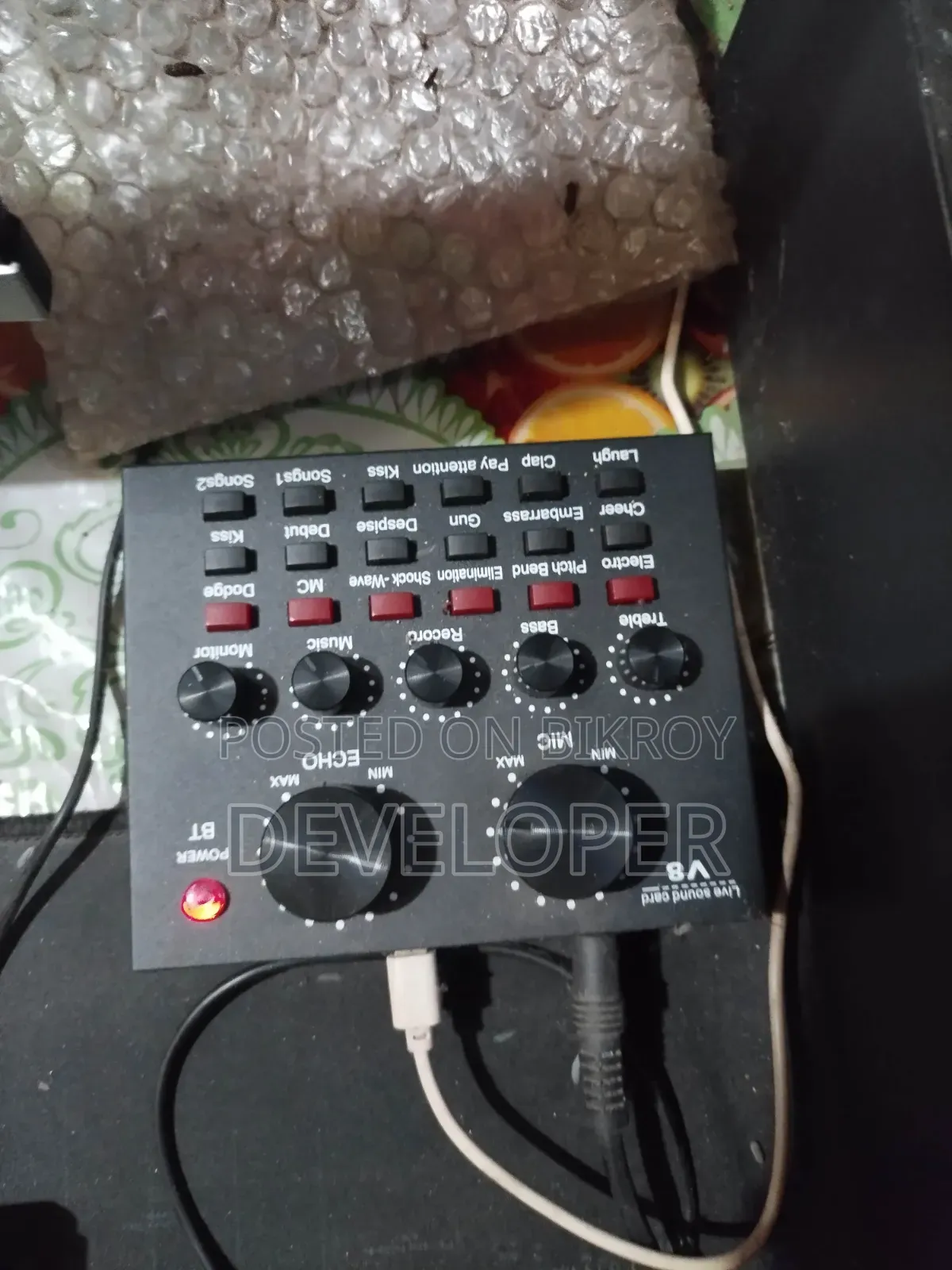 Bm800 Microphone + V8 Sound Card