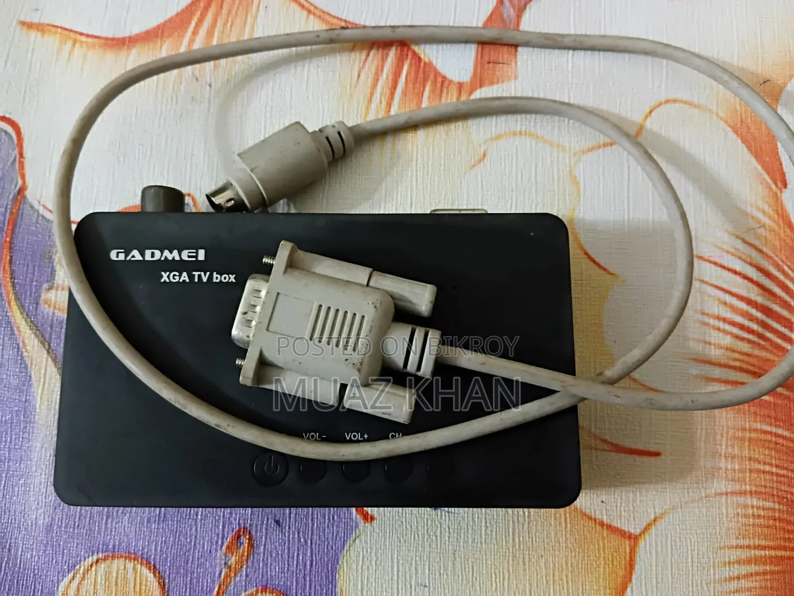 Gadmei Xga Tv Box। এটা দিয়ে মনিটরকে টিভি বানানো যায়, ডিস লাইনেও চলে