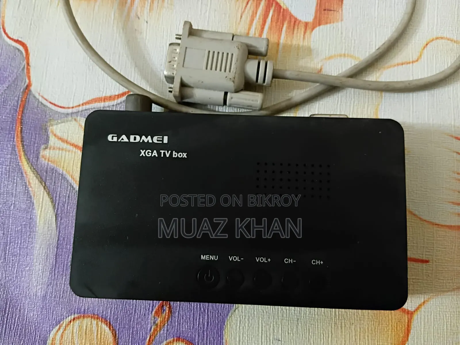 Gadmei Xga Tv Box। এটা দিয়ে মনিটরকে টিভি বানানো যায়, ডিস লাইনেও চলে