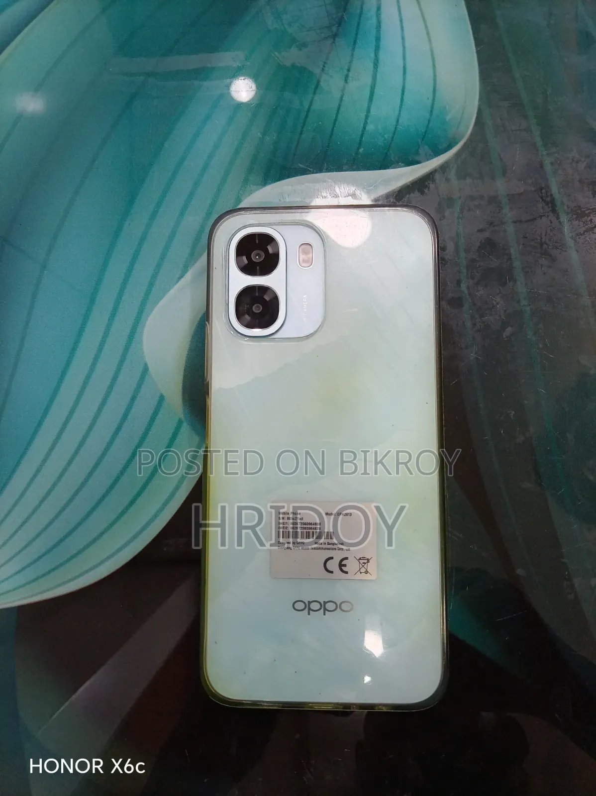 New Oppo A6x 64 GB Gray
