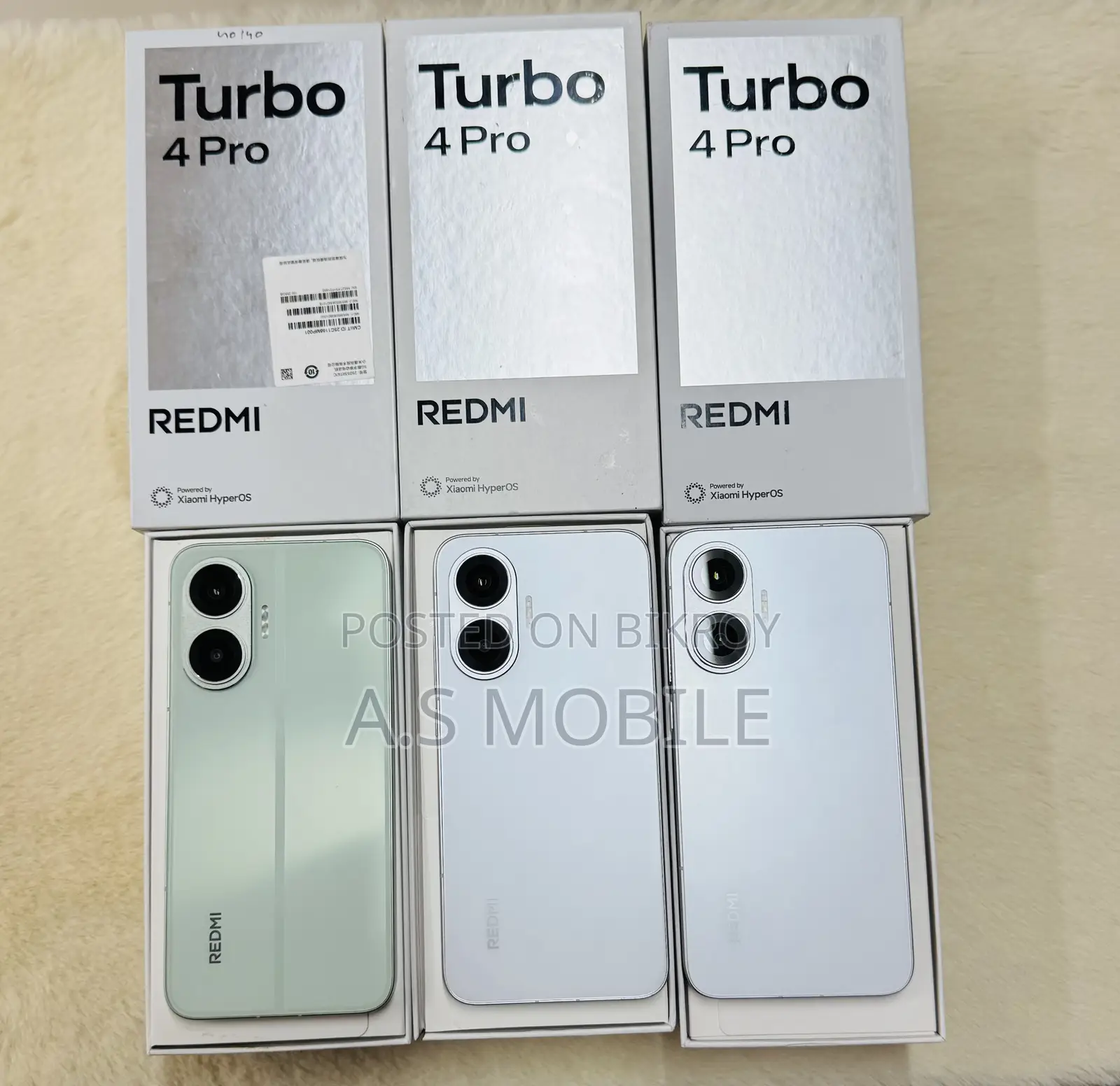 Xiaomi Redmi Turbo 4 Pro 256 GB Red