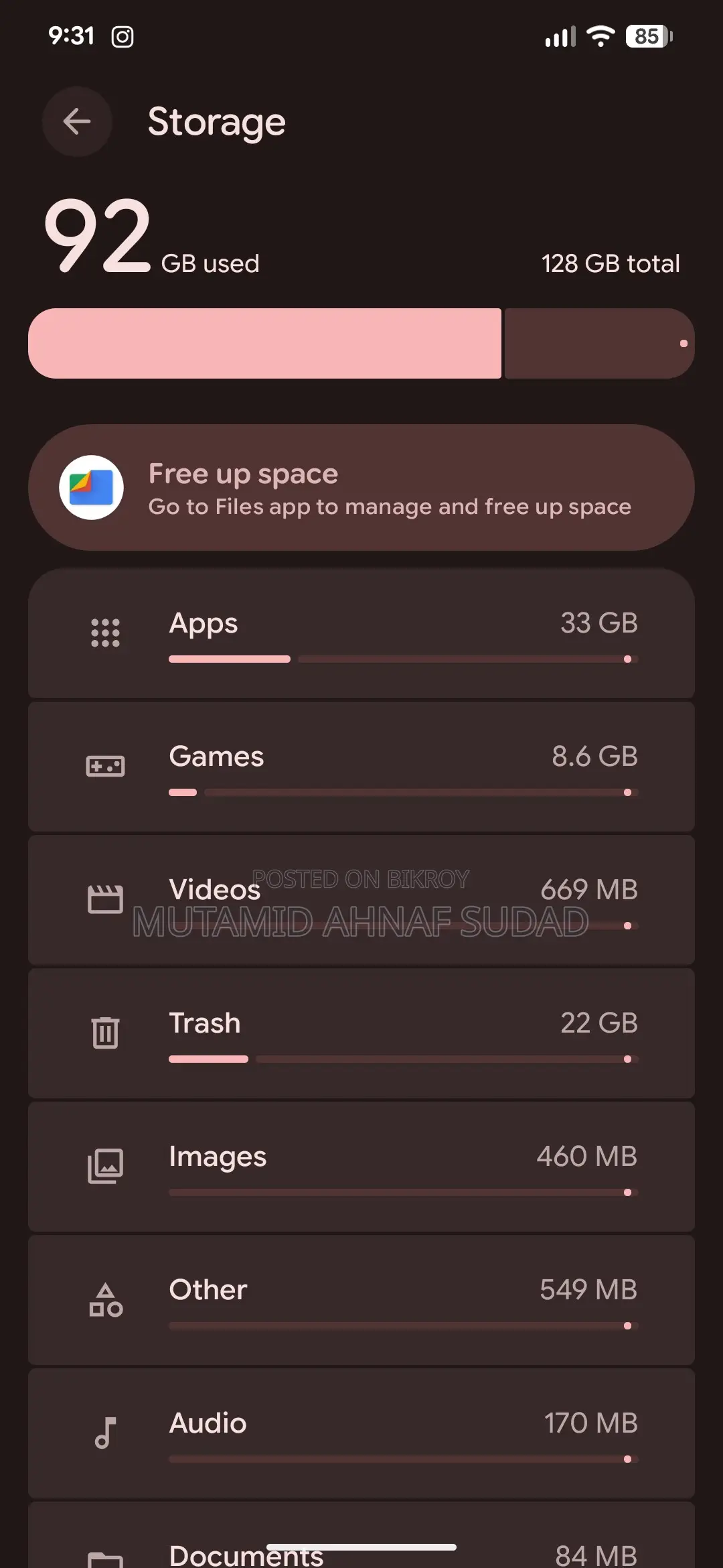 Google Pixel 7 Pro 128 GB Black