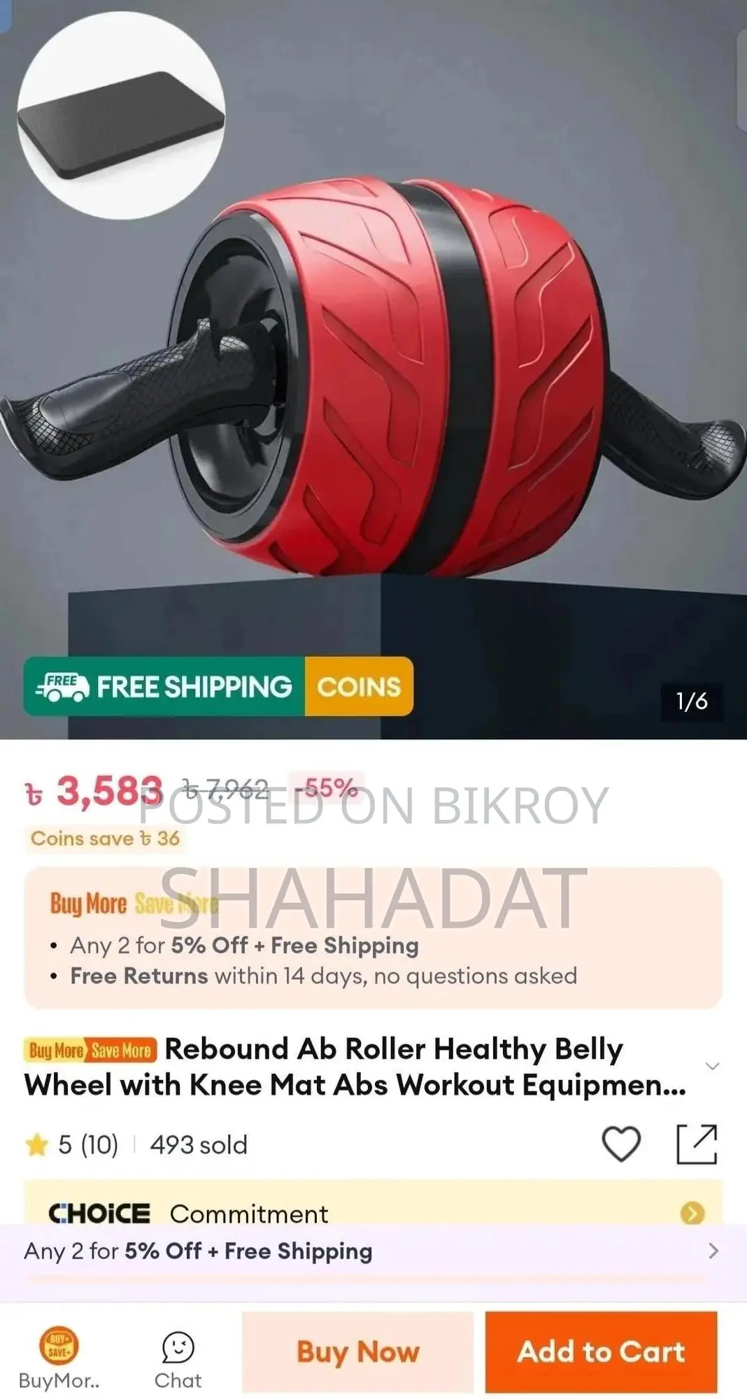 Ab Roller Wheel / Abs Exercise Wheel