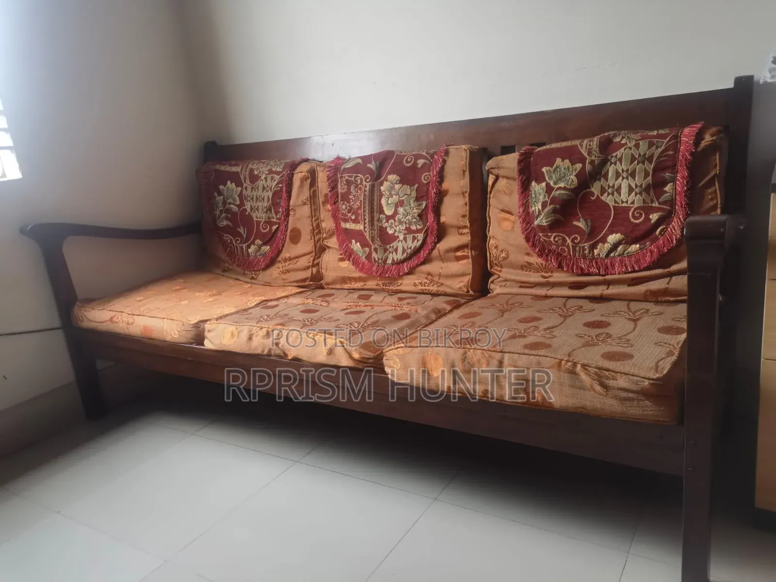 Wooden Sofa - কাঠের সোফা
