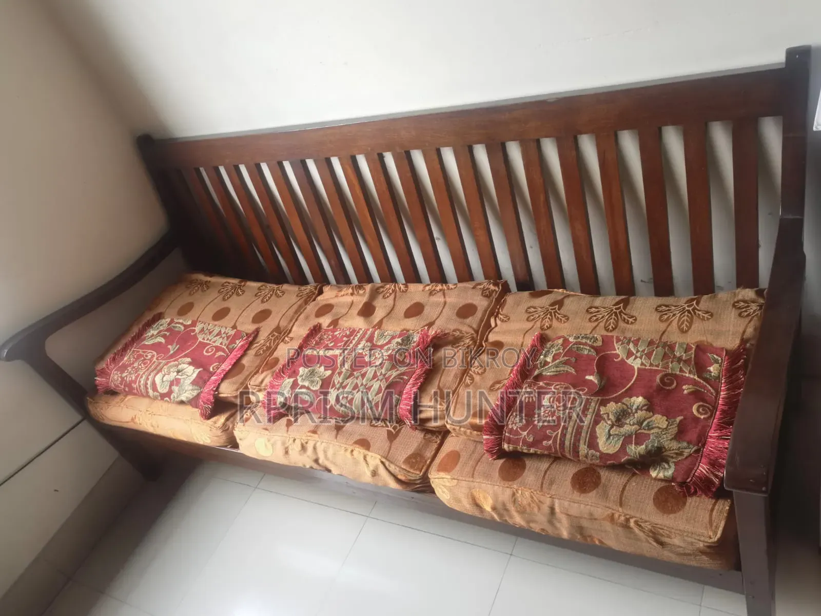 Wooden Sofa - কাঠের সোফা