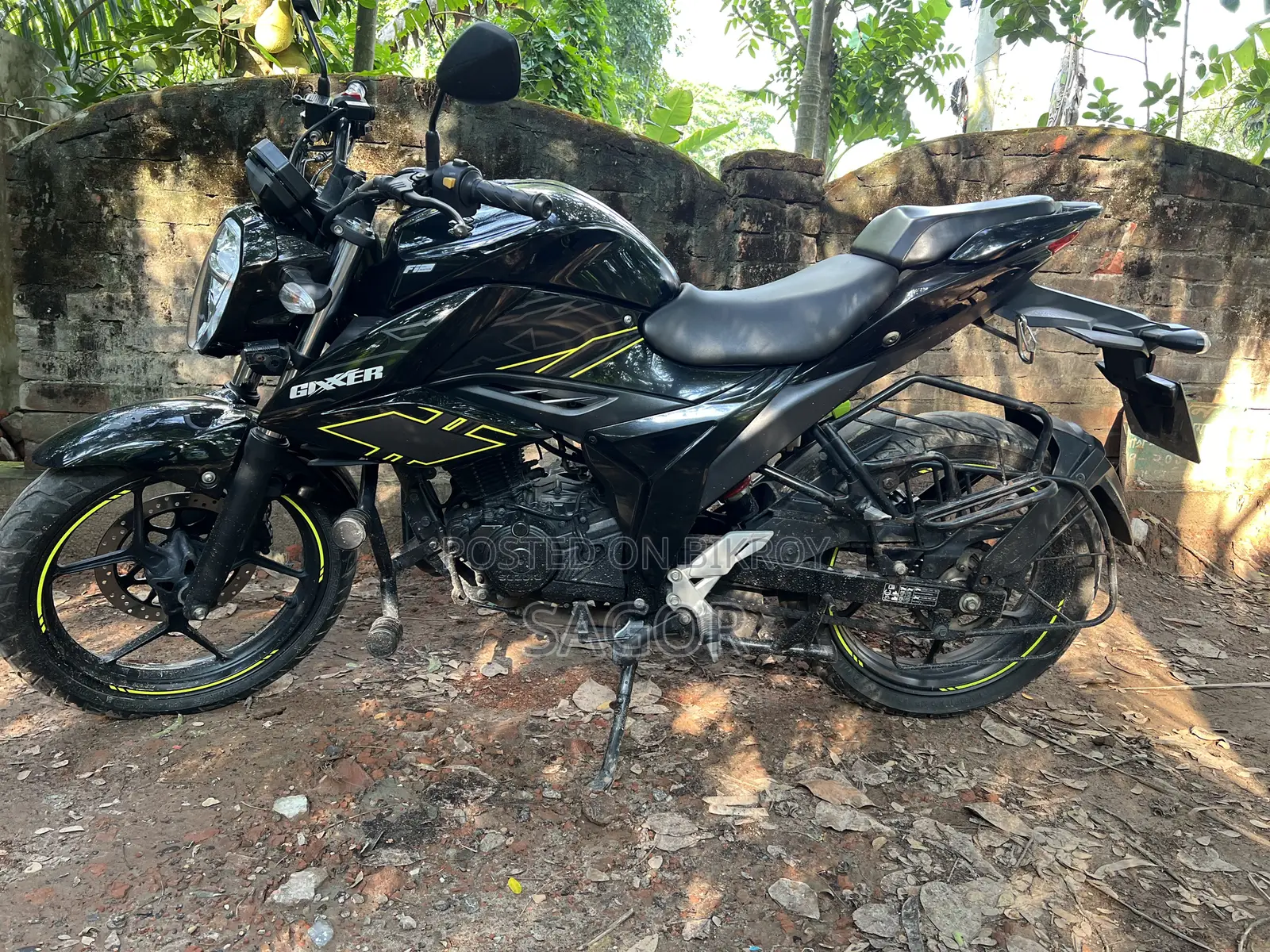 New Suzuki Gixxer Fi ABS 2023 Black