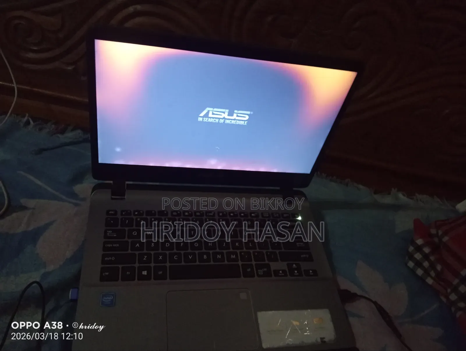 Laptop Asus VivoBook X540SA 4GB HDD 128GB