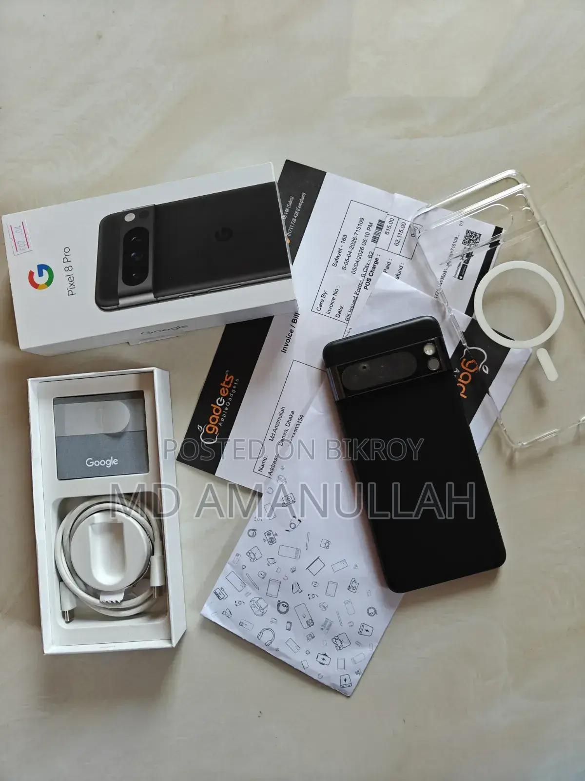 Google Pixel 8 Pro 128 GB Black