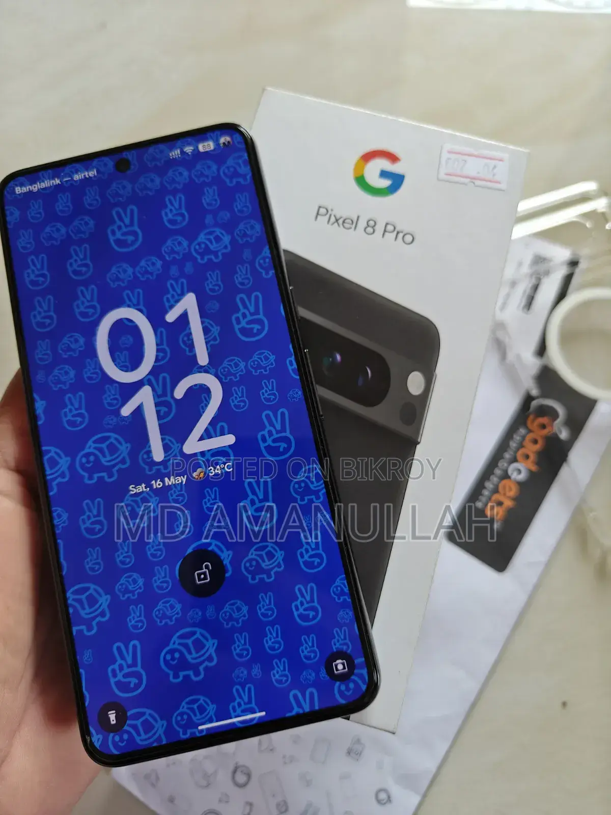Google Pixel 8 Pro 128 GB Black