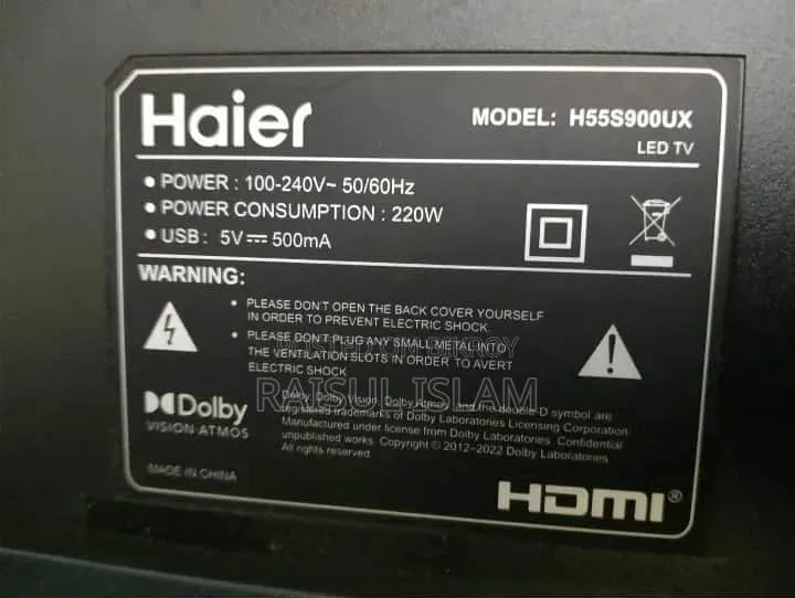 Haier 55 Inch Android Tv