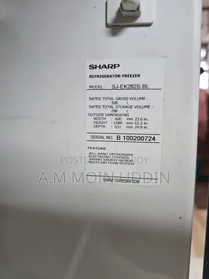 Want to Sale the Following Freeze
