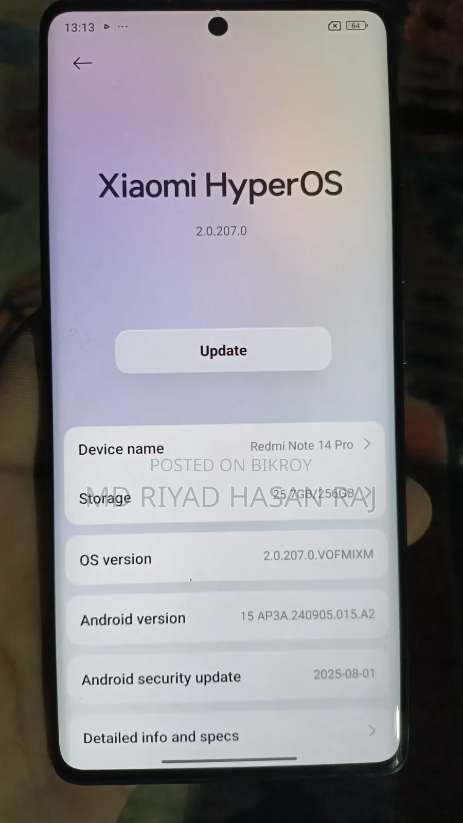 Xiaomi 14 Pro 256 GB Black
